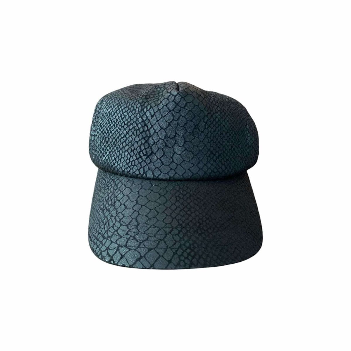 If Six Was Nine × Japanese Brand × Le Grande Bleu (L.G.B.) 🔥Rare Archived L.G.B. Snakeskins Waxed Cap Size ONE SIZE - 1 Thumbnail