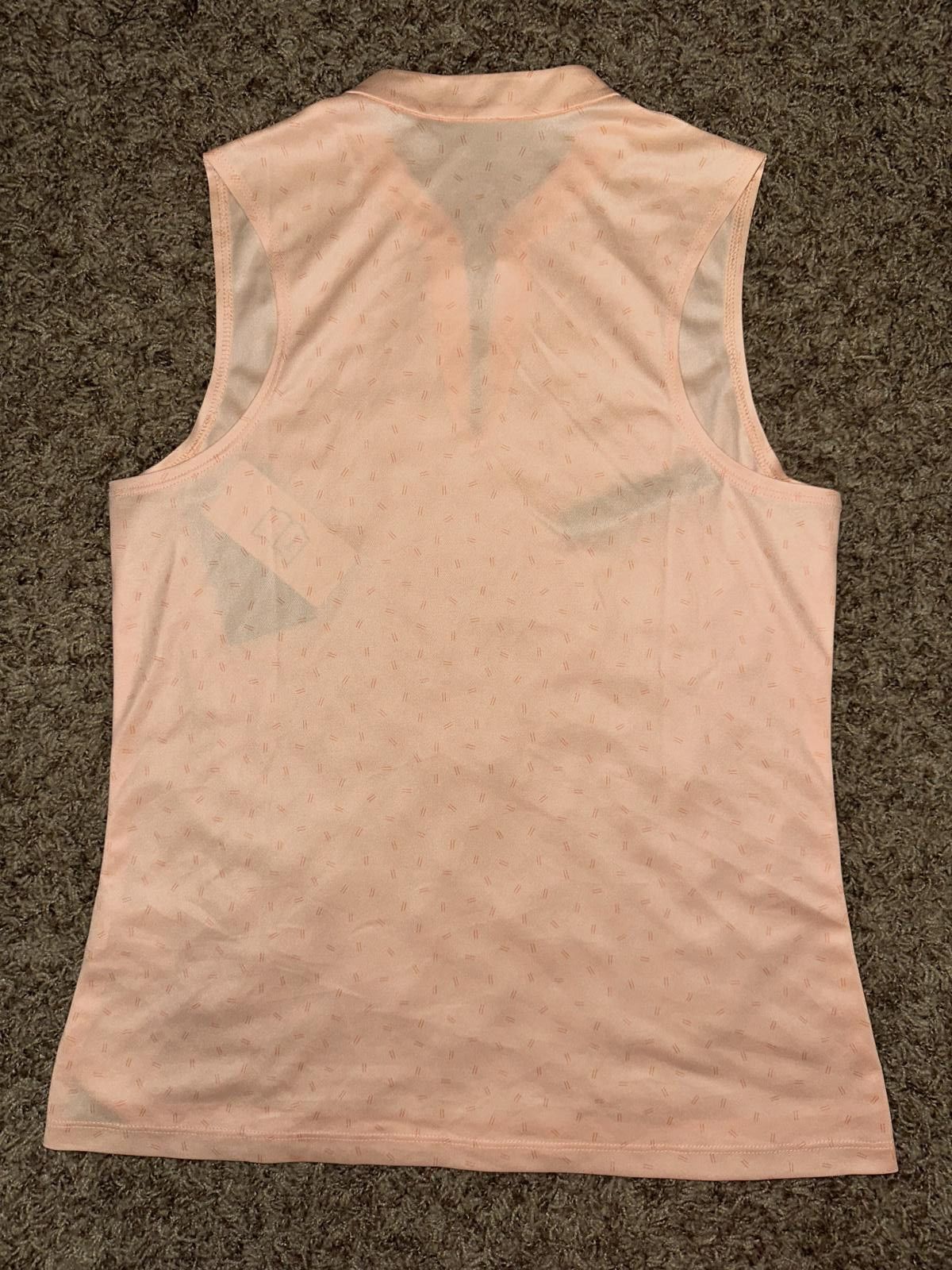 Nike Nike Womens Dri-FIT Victory Sleeveless Printed Golf Polo Sample Size S / US 4 / IT 40 - 7 Thumbnail