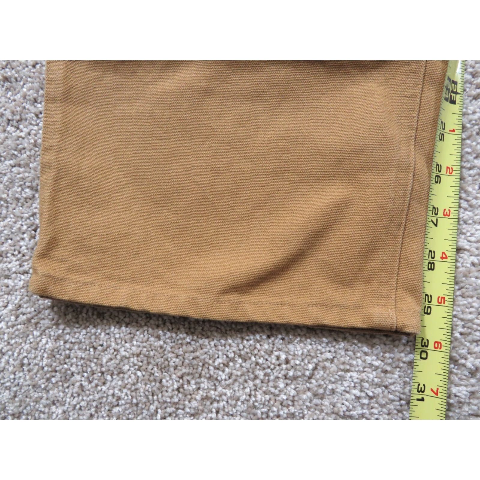 Doublet Columbia Pants Men's 36x30 Omni-Shield Canvas Workwear Double Knee Heavy Duty Cargo Pockets Brown Cotton Canvas Regular Straight 36x30 Mens Size US 36 / EU 52 - 4 Thumbnail