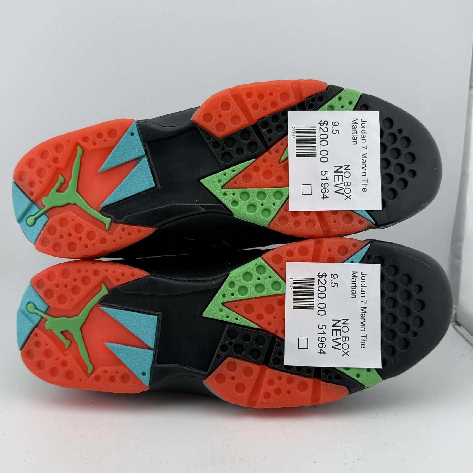 Jordan Brand Jordan 7 Marvin The Martian 9.5 No Box 705350-007 Size US 9.5 / EU 42-43 - 6 Thumbnail