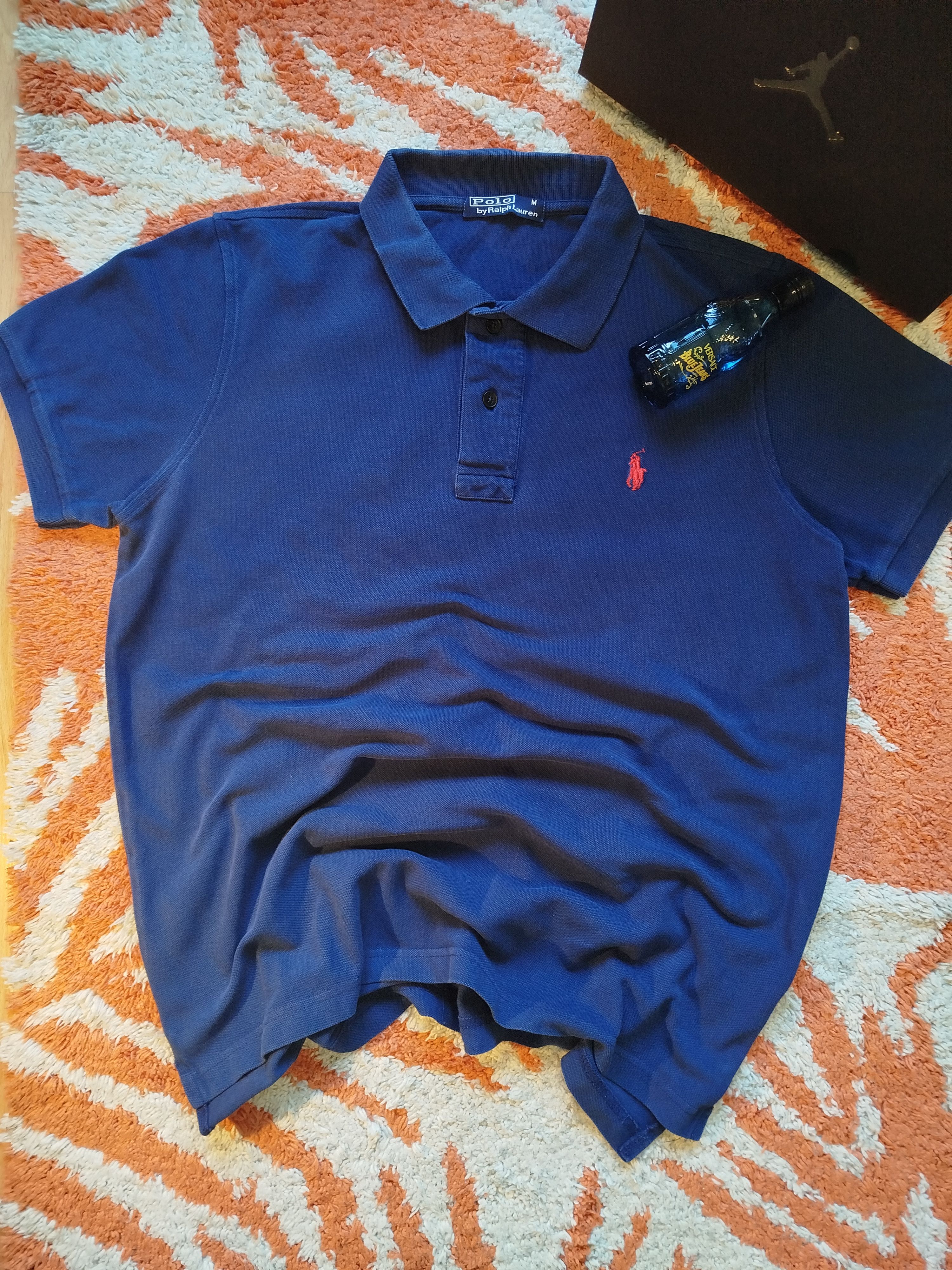 Polo Ralph Lauren Navy Blue Polo Shirt polo ralph lauren Size M Size US M / EU 48-50 / 2 - 1 Thumbnail
