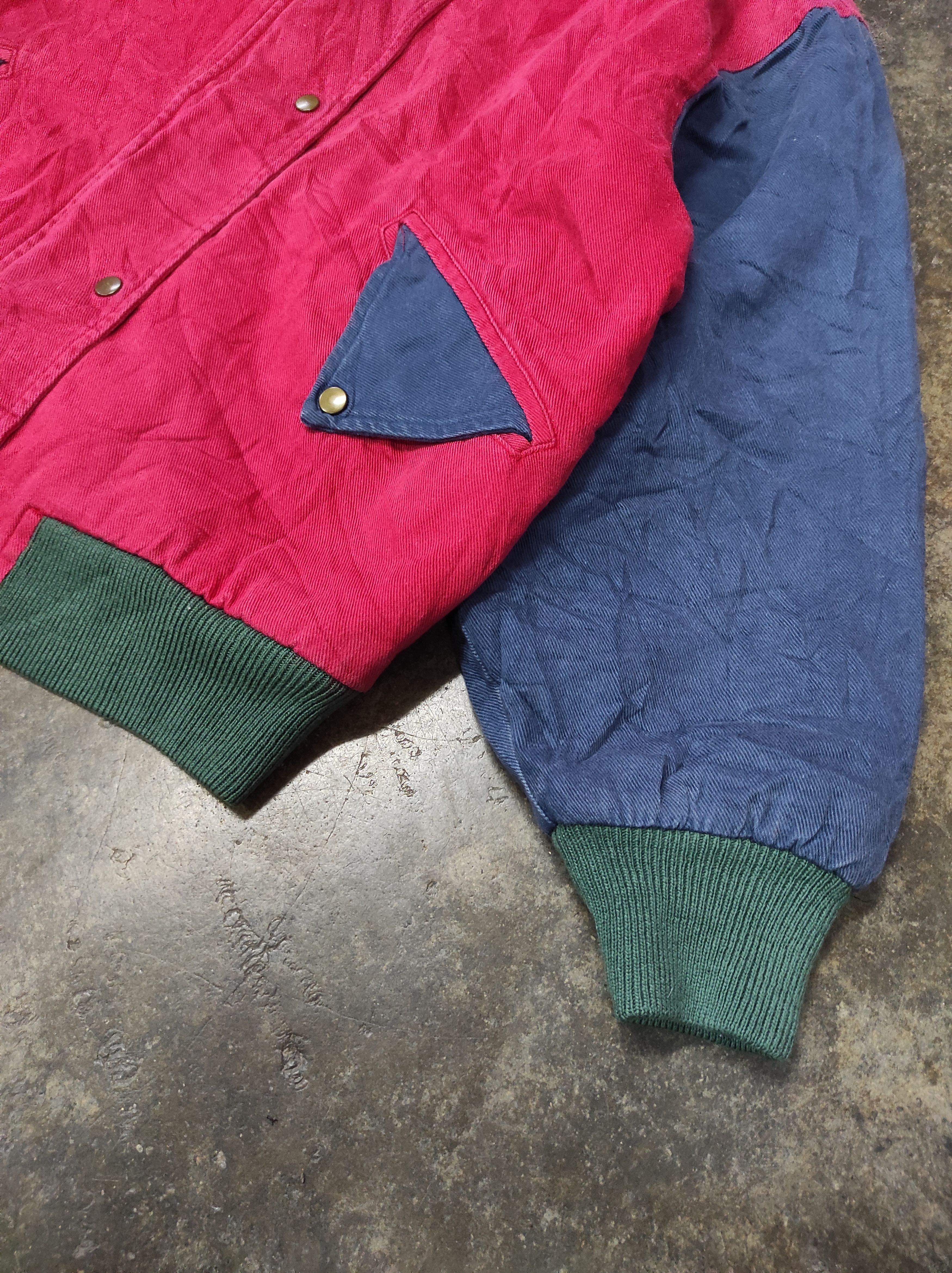 Japanese Brand × Vintage PASSY MULTICOLOUR VARSITY JACKET Size US M / EU 48-50 / 2 - 5 Thumbnail