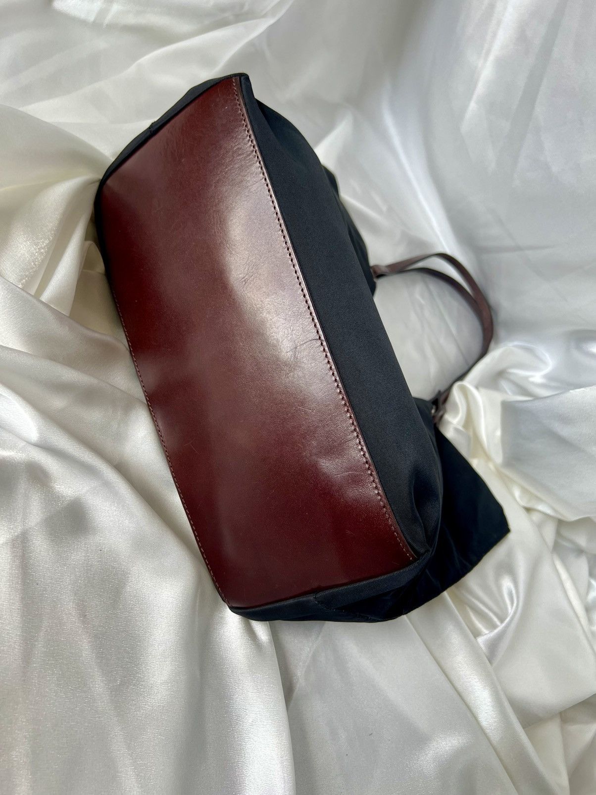 Fendi Fendi Nylon FF Logo Tote – Black Size ONE SIZE - 4 Thumbnail