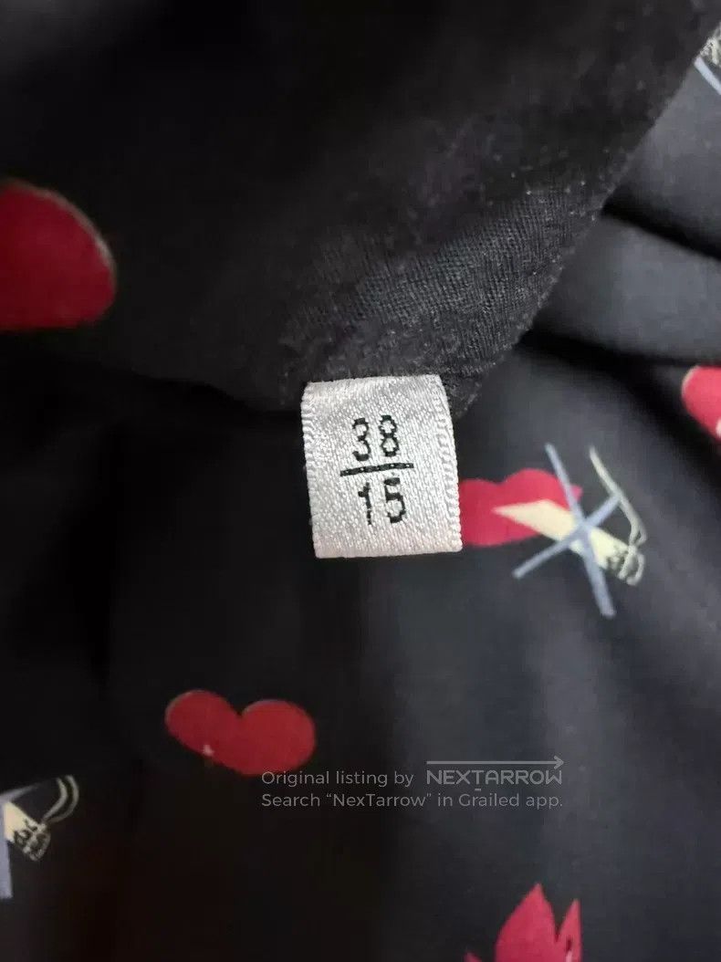 Saint Laurent Paris Saint Laurent Paris Size 38 Heart Lightning No Smoking Shi Size US M / EU 48-50 / 2 - 3 Thumbnail