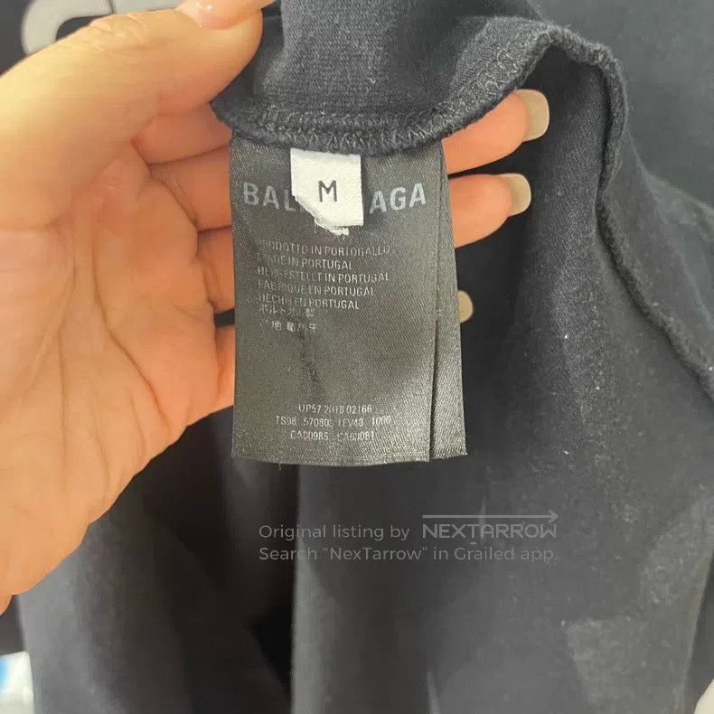 Balenciaga Balenciaga Double B printed pattern round-neck short-sleev Size US M / EU 48-50 / 2 - 4 Thumbnail