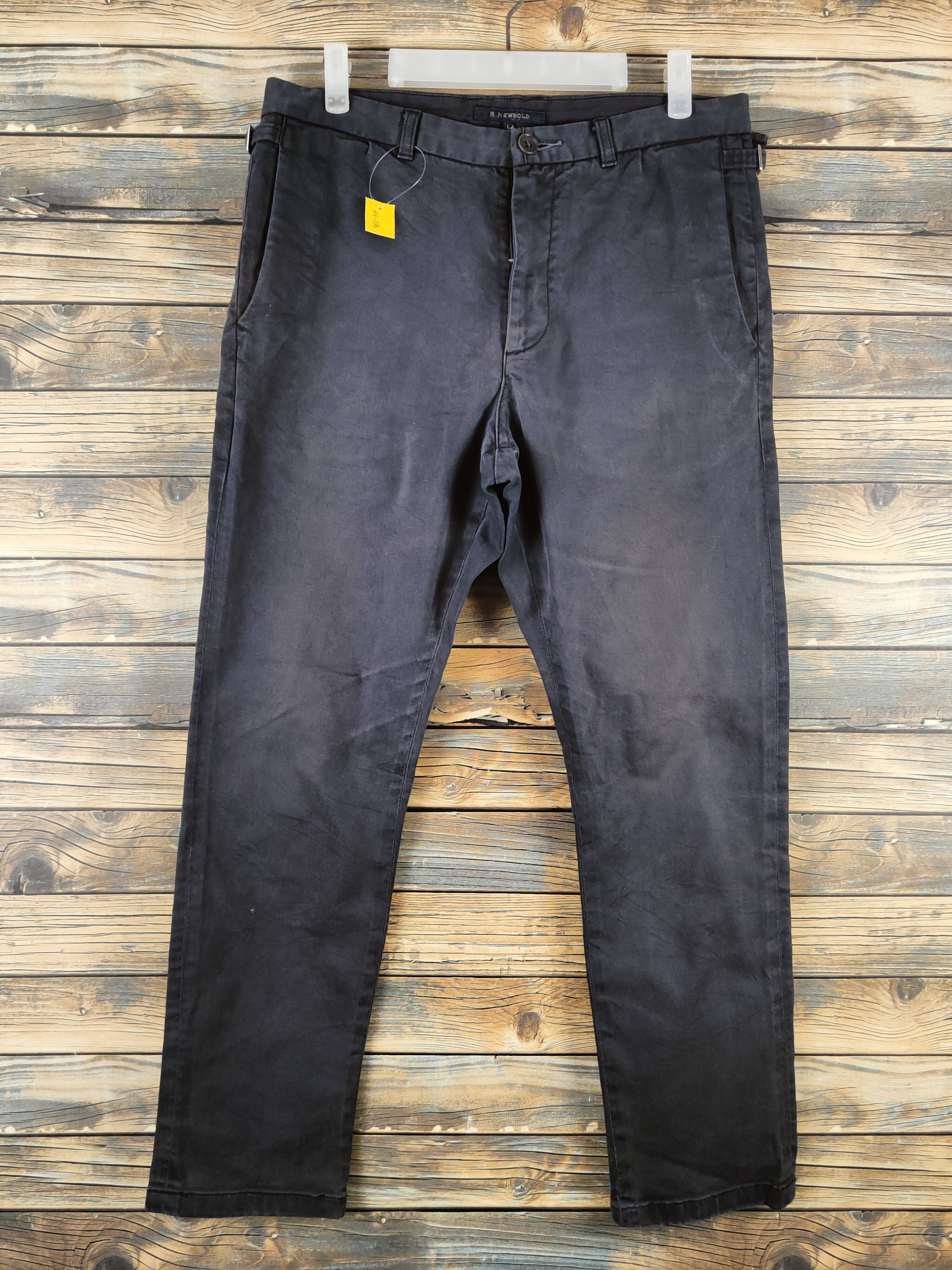 R.Newbold DL R.Newbold Dark Blue Multipocket Casual Pants #46-370 Size US 32 / EU 48 - 1 Thumbnail