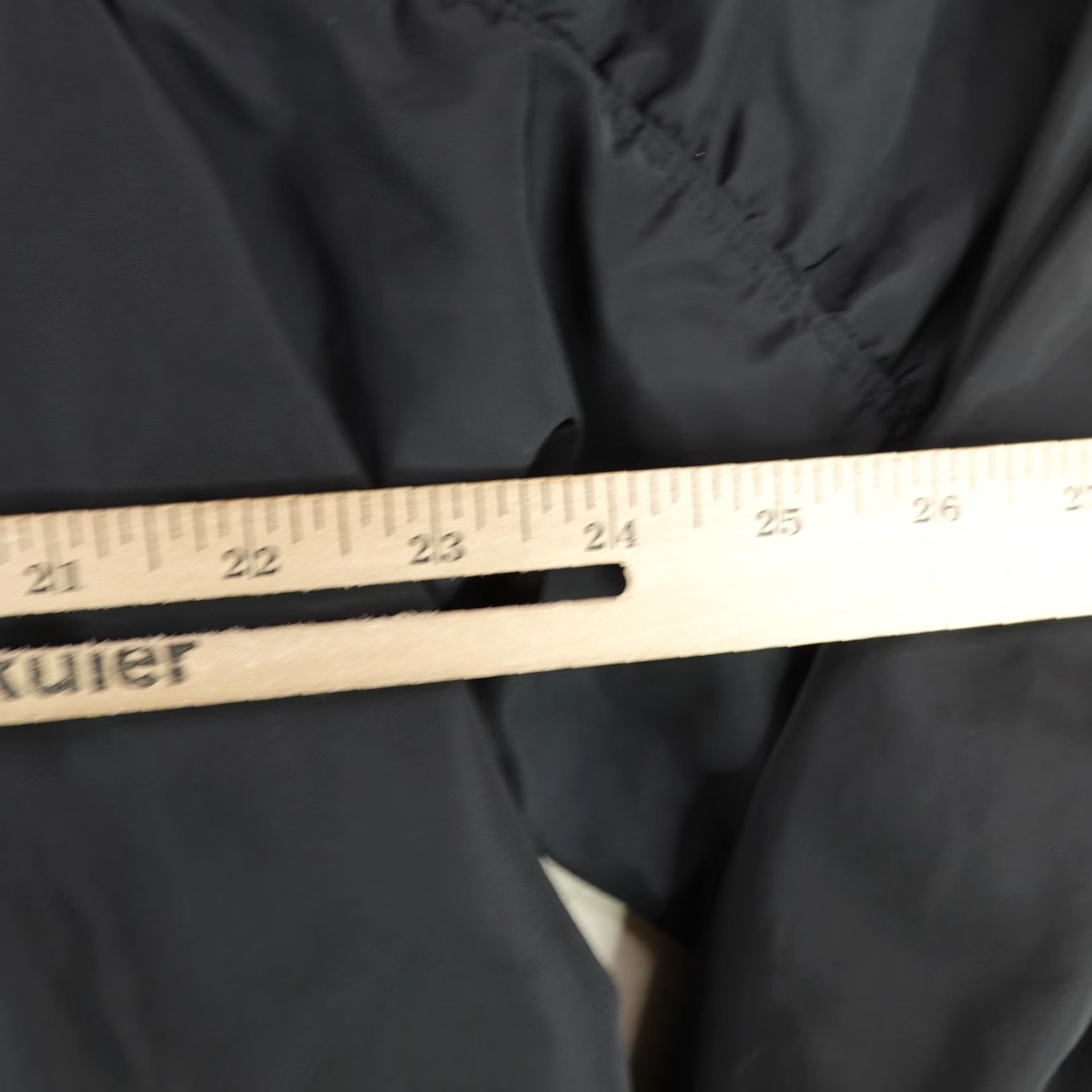 Athleta Athleta Jacket Womens XL Black Bomber Jacket Zip Up Windbreaker Performance Coat Ruched Size XL / US 12-14 / IT 48-50 - 7 Thumbnail