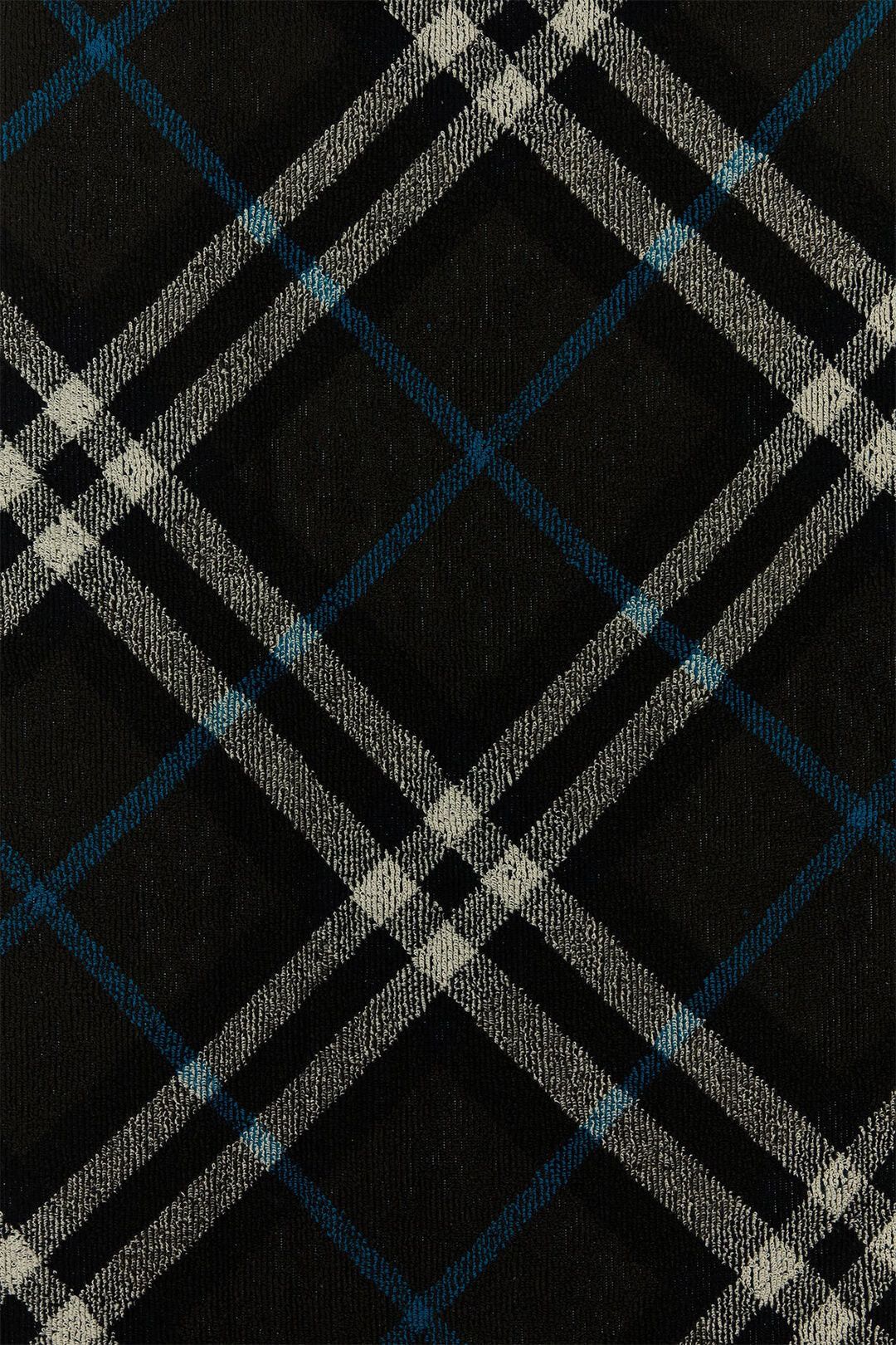 Burberry og1mm0426 Size: OS / Terry Cotton Beach Towel in Black Size ONE SIZE - 3 Thumbnail