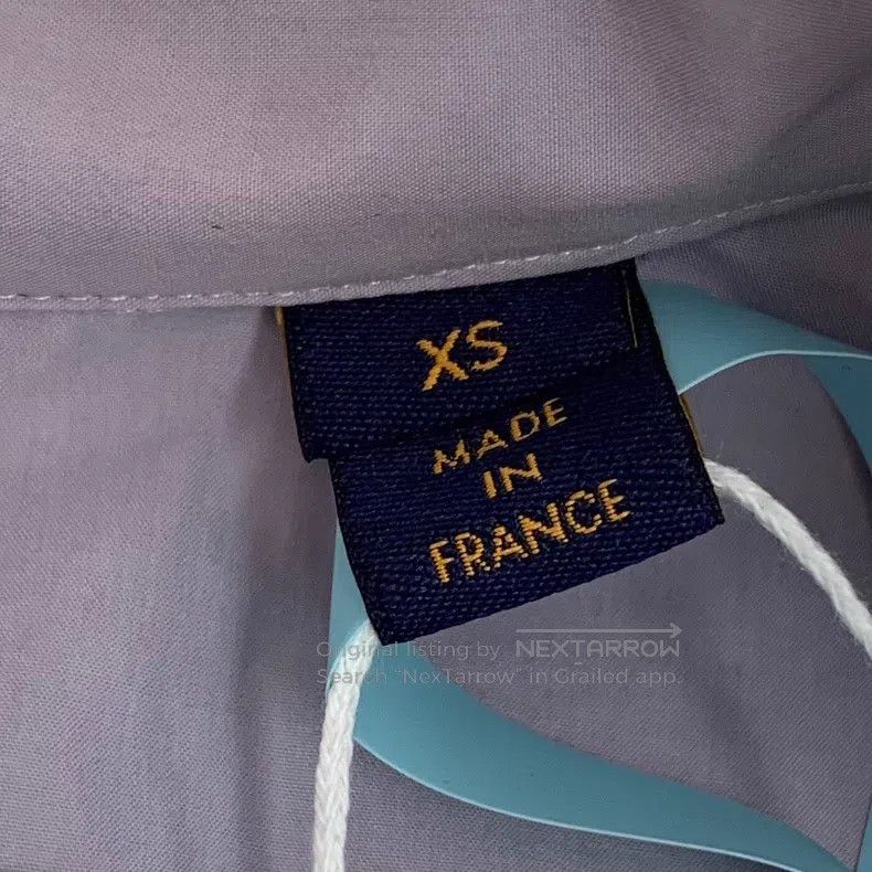 Louis Vuitton Louis Vuitton 23 Light Purple Lace Design Cotton Lapel Sin Size US XS / EU 42 / 0 - 6 Thumbnail