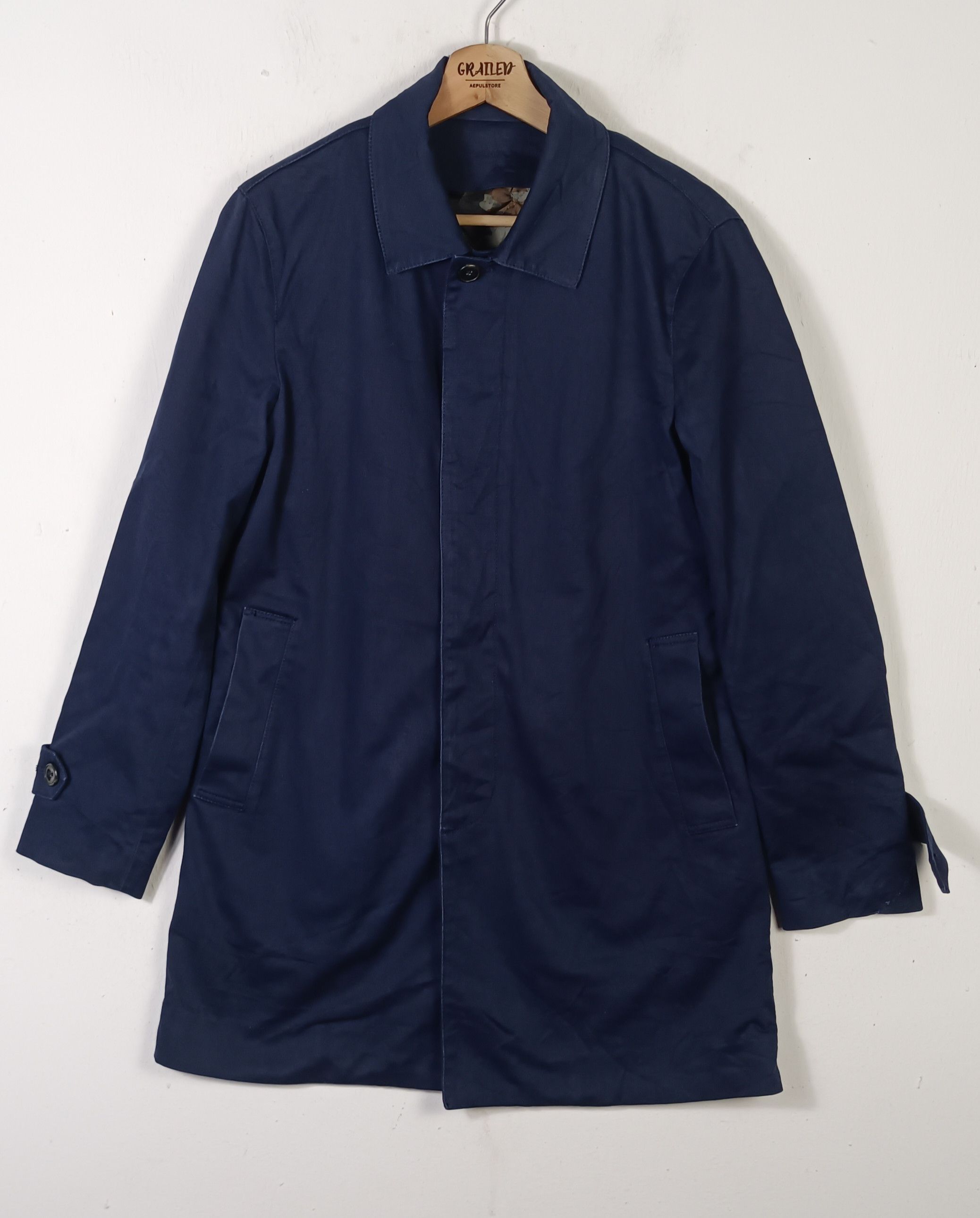 ABAHOUSE × Japanese Brand Vintage Abahouse Half Coat Jacket Size US M / EU 48-50 / 2 - 2 Thumbnail