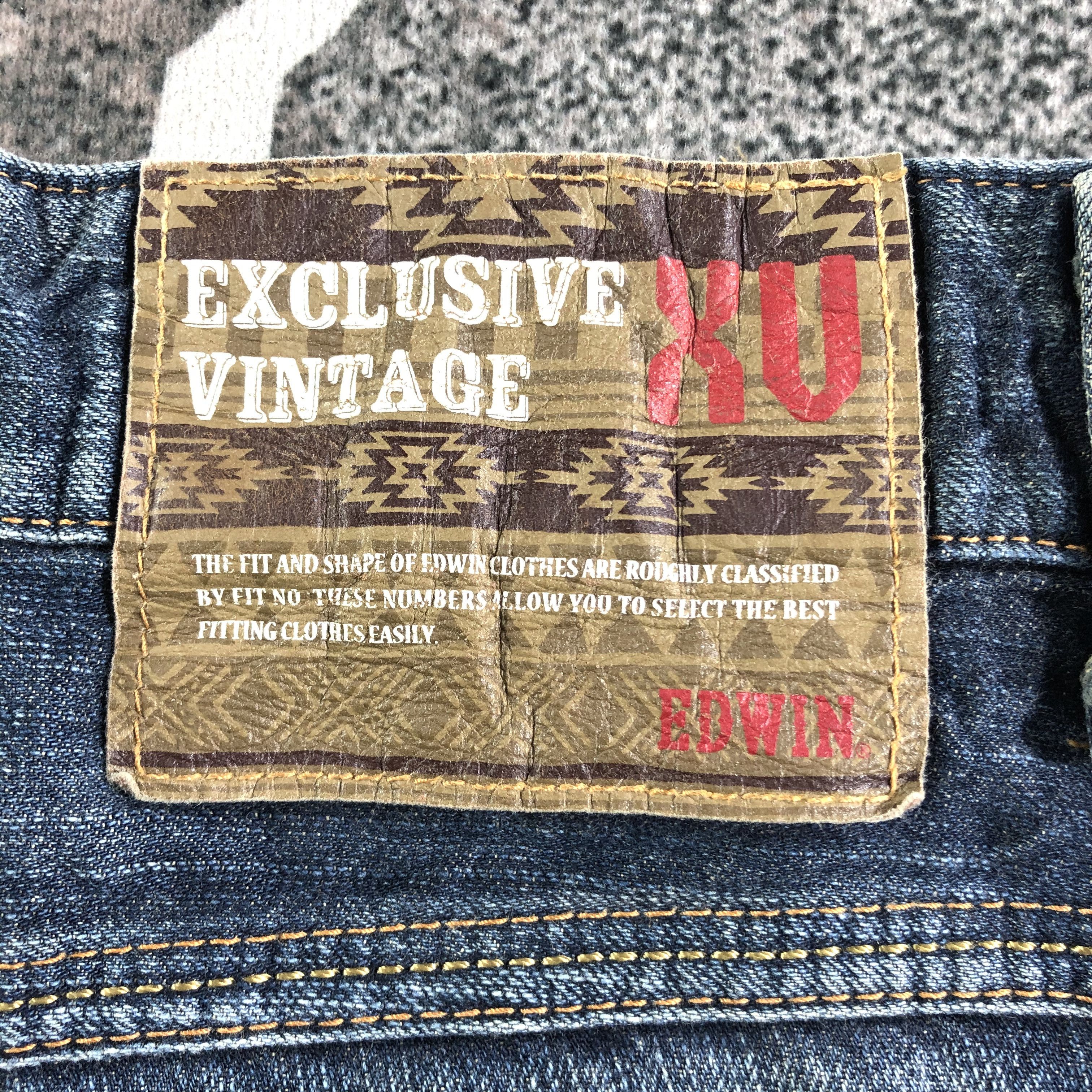 Edwin Edwin XV Jeans Faded Blue Denim KJ3135 Size US 32 / EU 48 - 5 Thumbnail