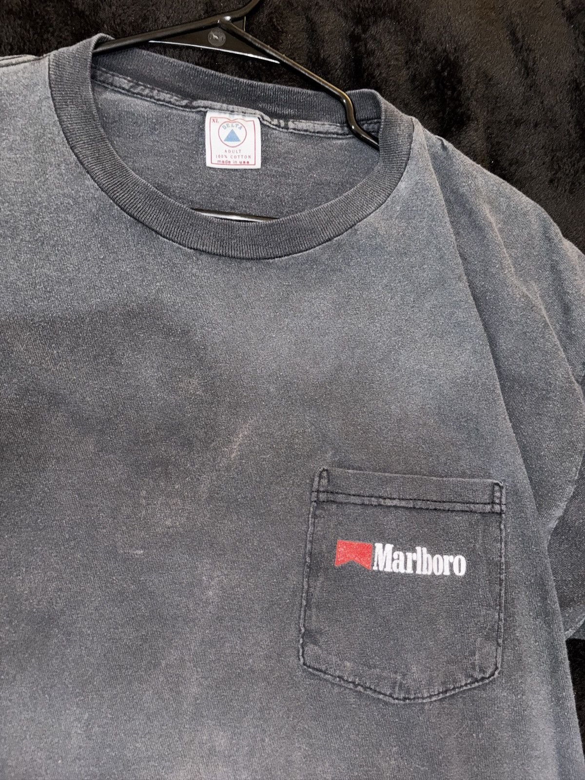 Vintage Delta X Vintage Marlboro Sport single Stitch pocket T shirt Size US XL / EU 56 / 4 - 7 Thumbnail