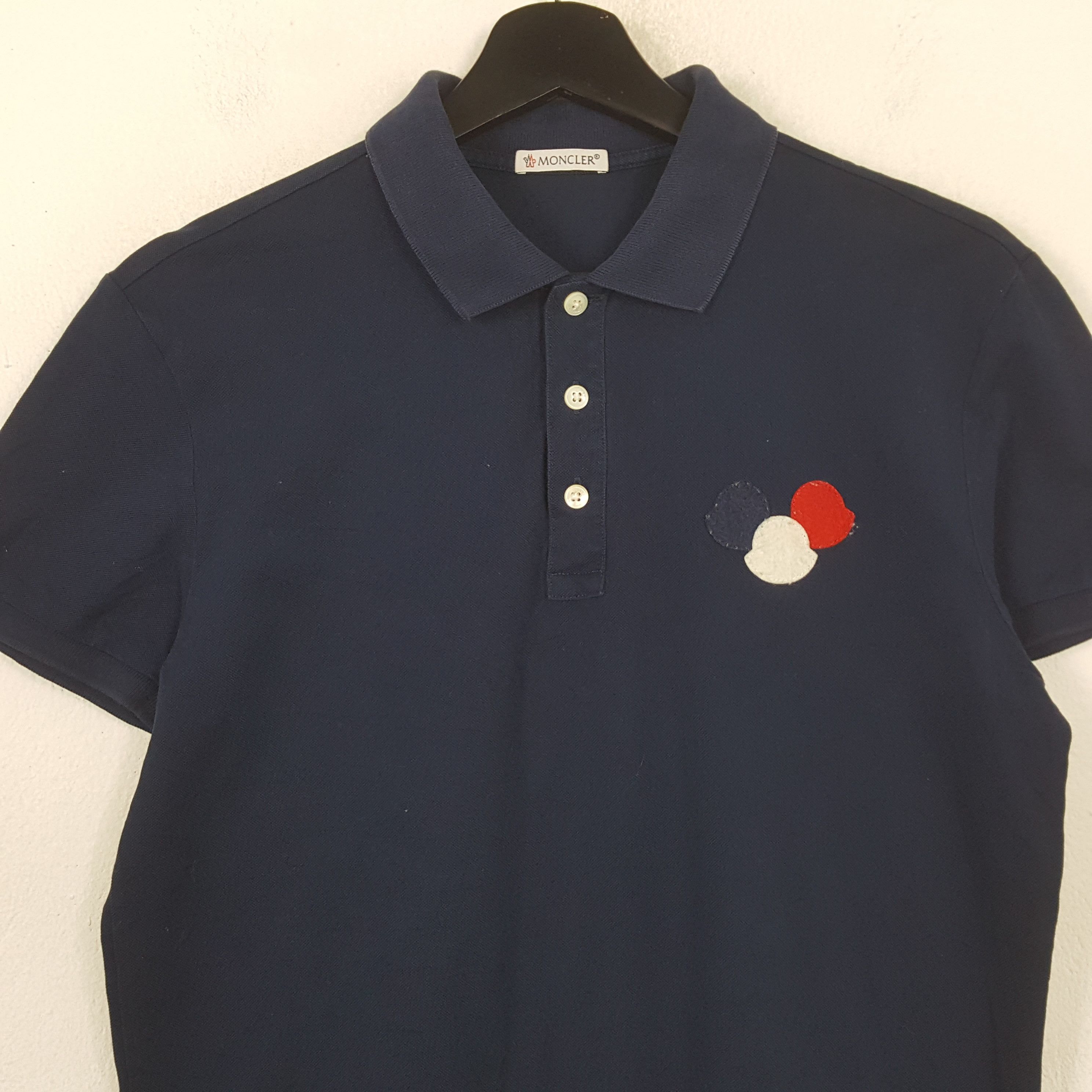 Moncler Moncler Fashion Brand Casual Polos RR14 Size US M / EU 48-50 / 2 - 2 Thumbnail