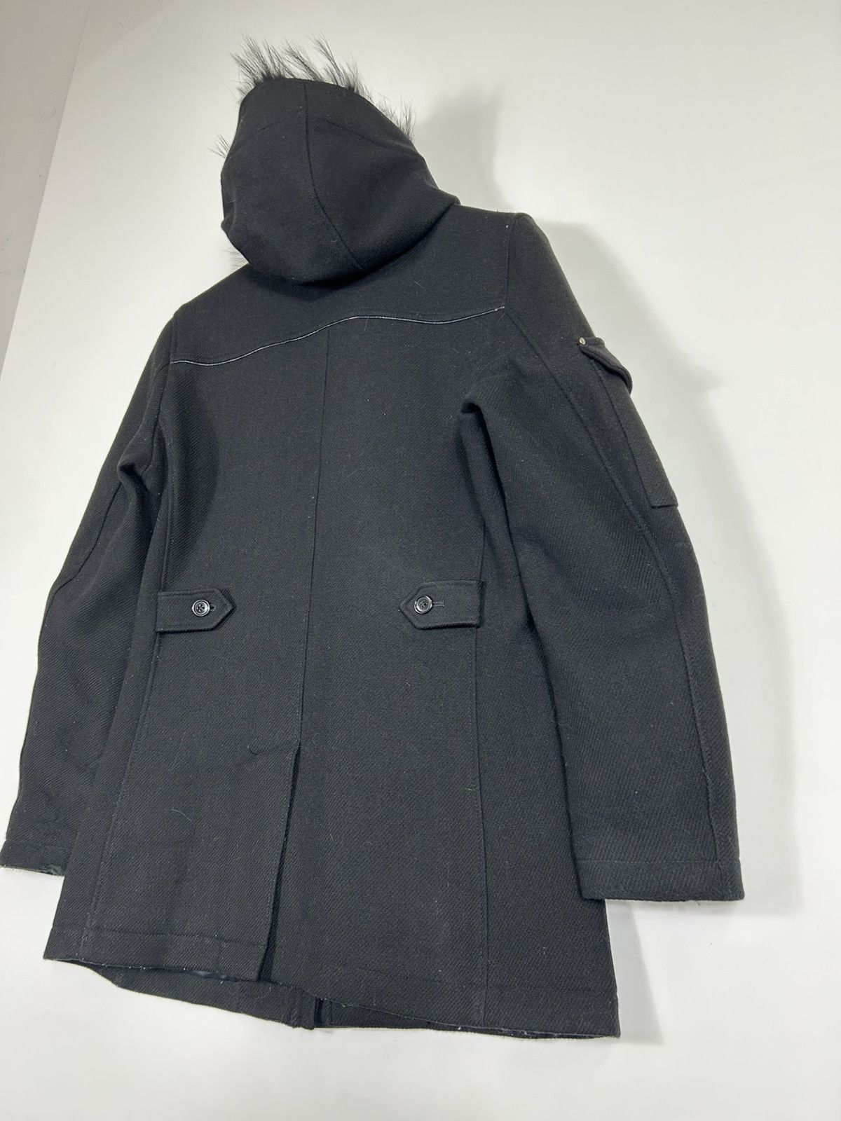 Katharine Hamnett London ⚡️Vintage Katherine Hamnett London Wool Hooded Jacket Size US M / EU 48-50 / 2 - 13 Thumbnail