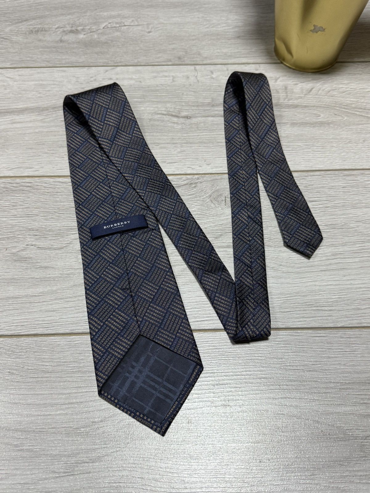 Burberry Burberry monogram all over silk tie Size ONE SIZE - 5 Thumbnail