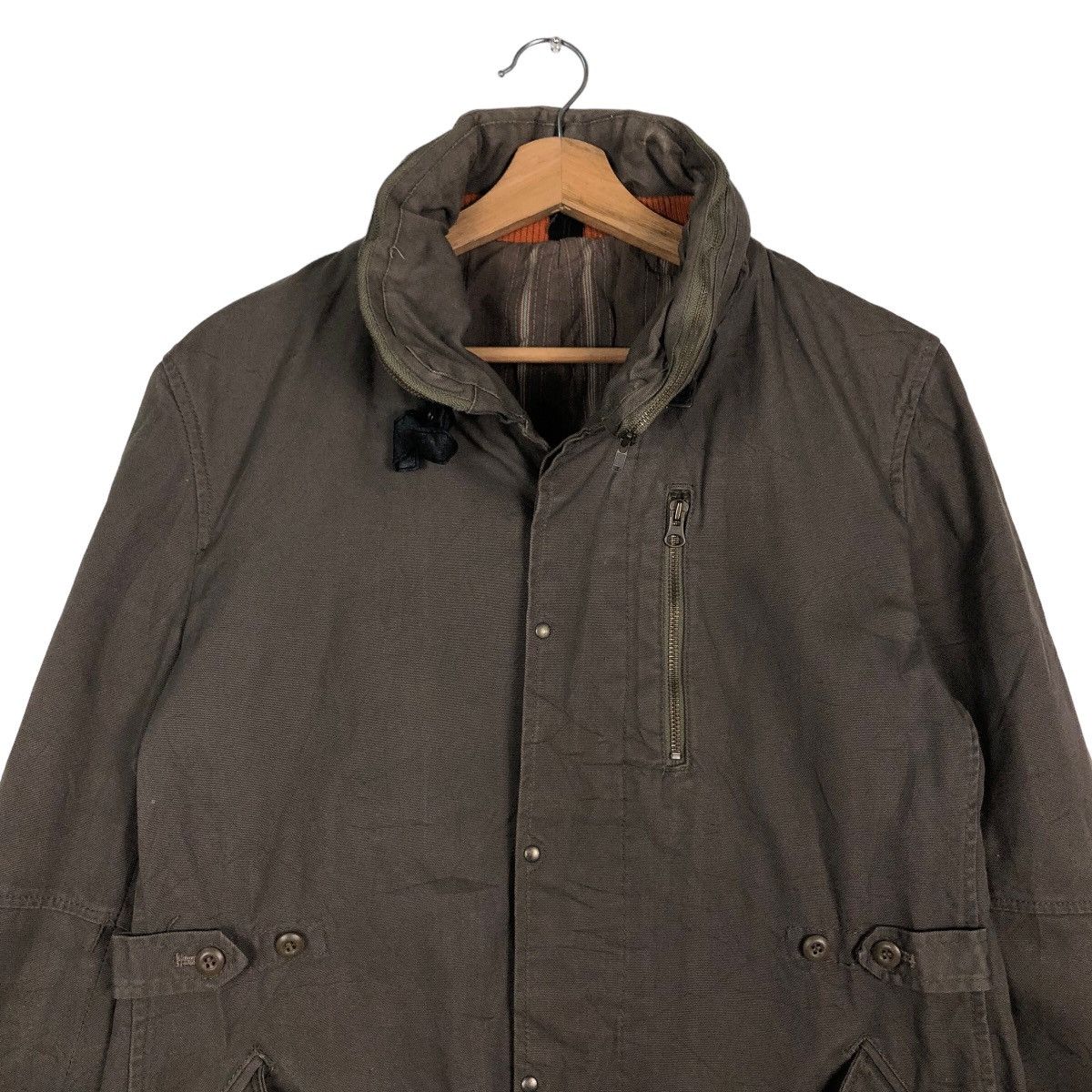 PPFM 🔥Military Parka Jacket Design PPFM Japan Bondage Biker Size US M / EU 48-50 / 2 - 3 Thumbnail