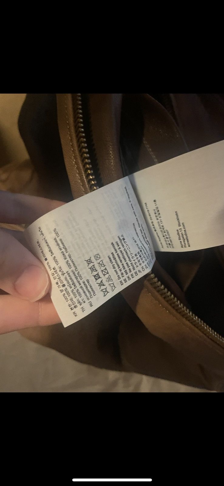 Acne Studios Ombré Leather Bomber Size XS / US 0-2 / IT 36-38 - 5 Thumbnail