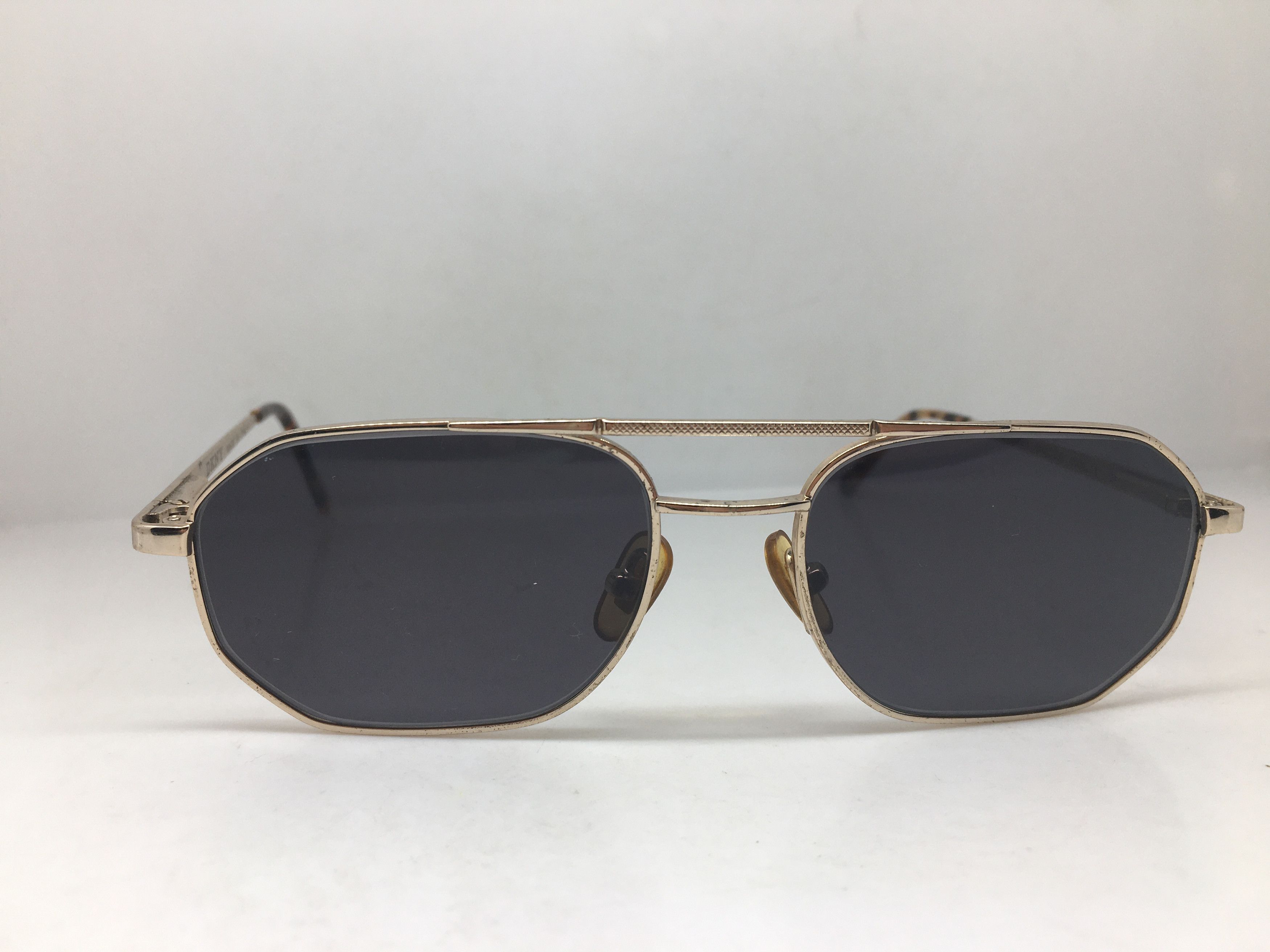 DKNY Dnky Mod 9606 Gold Sunglasses Frame Made in Italy Size ONE SIZE - 1 Thumbnail