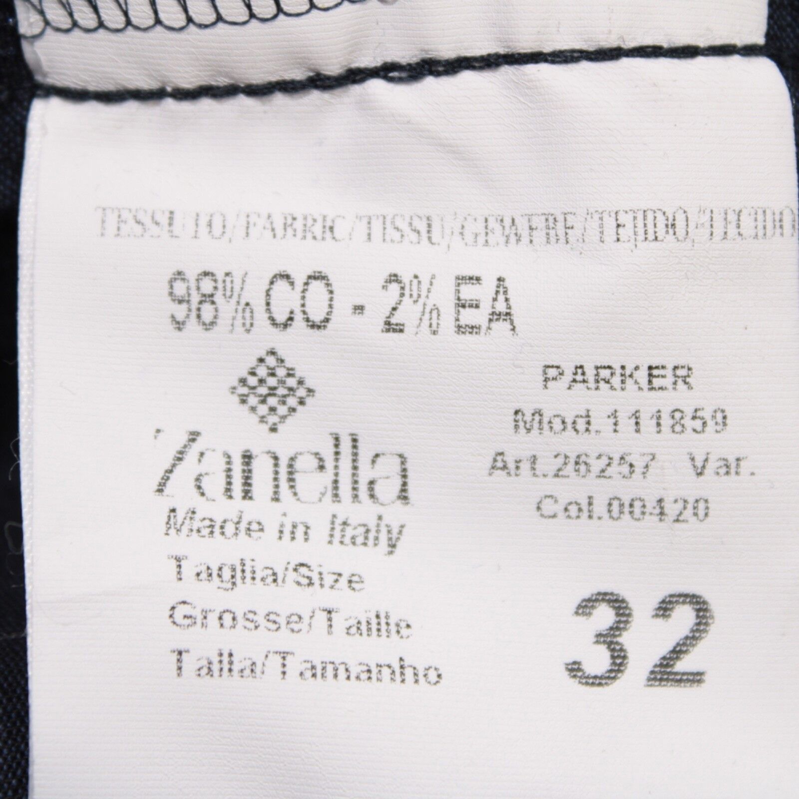 Zanella Zanella New with tags Chino Size 32 US In Blue Size US 32 / EU 48 - 6 Thumbnail