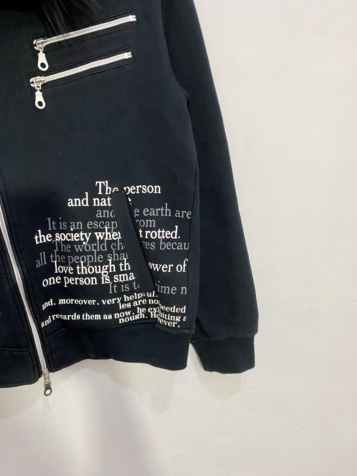 If Six Was Nine 💥Poem💥 Fur Zipper Hoodie LGB Style Size US M / EU 48-50 / 2 - 9 Thumbnail