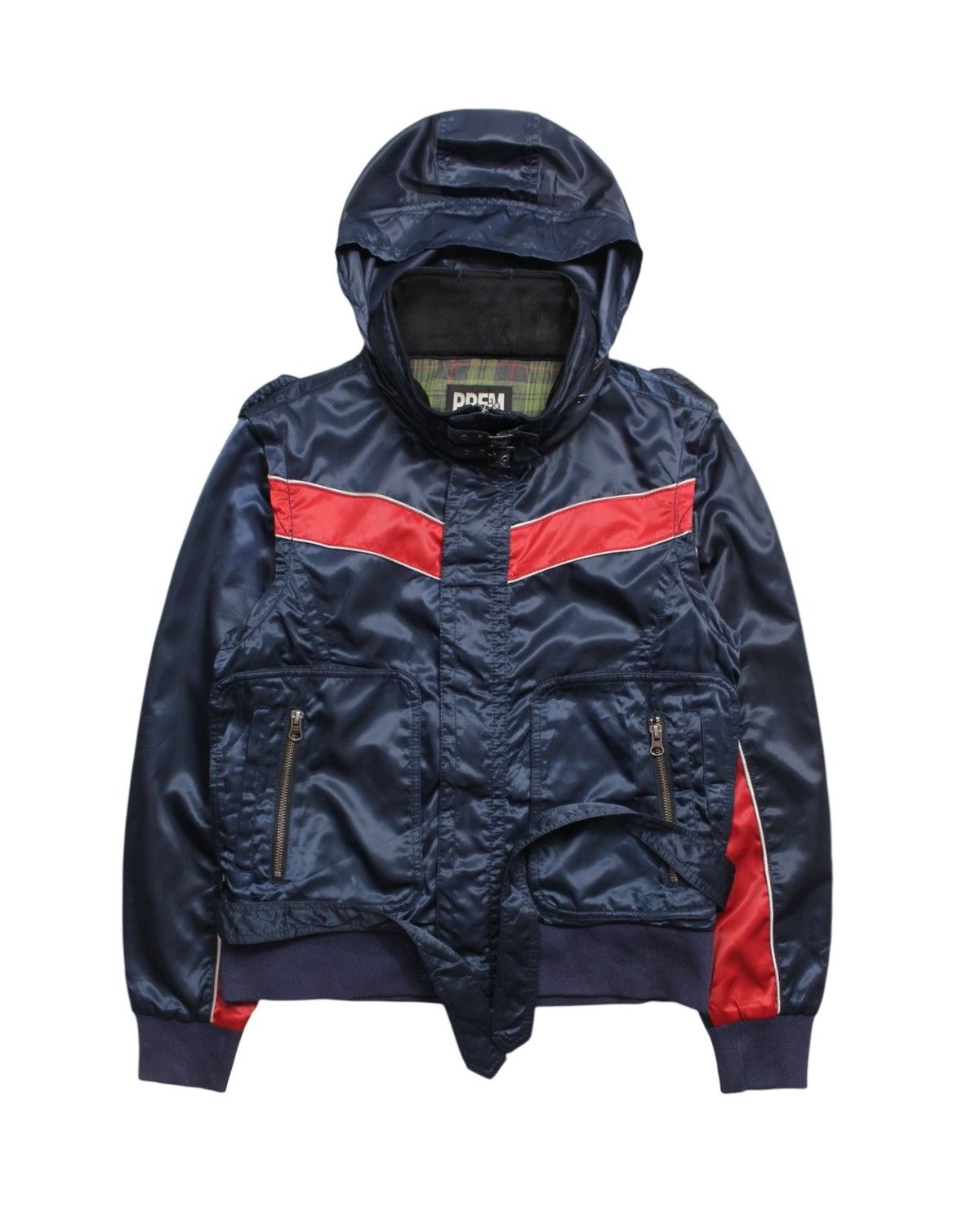 PPFM 2007 PPFM HOODED TARTAN LINED NYLON TACTICAL JACKET Size US M / EU 48-50 / 2 - 1 Thumbnail