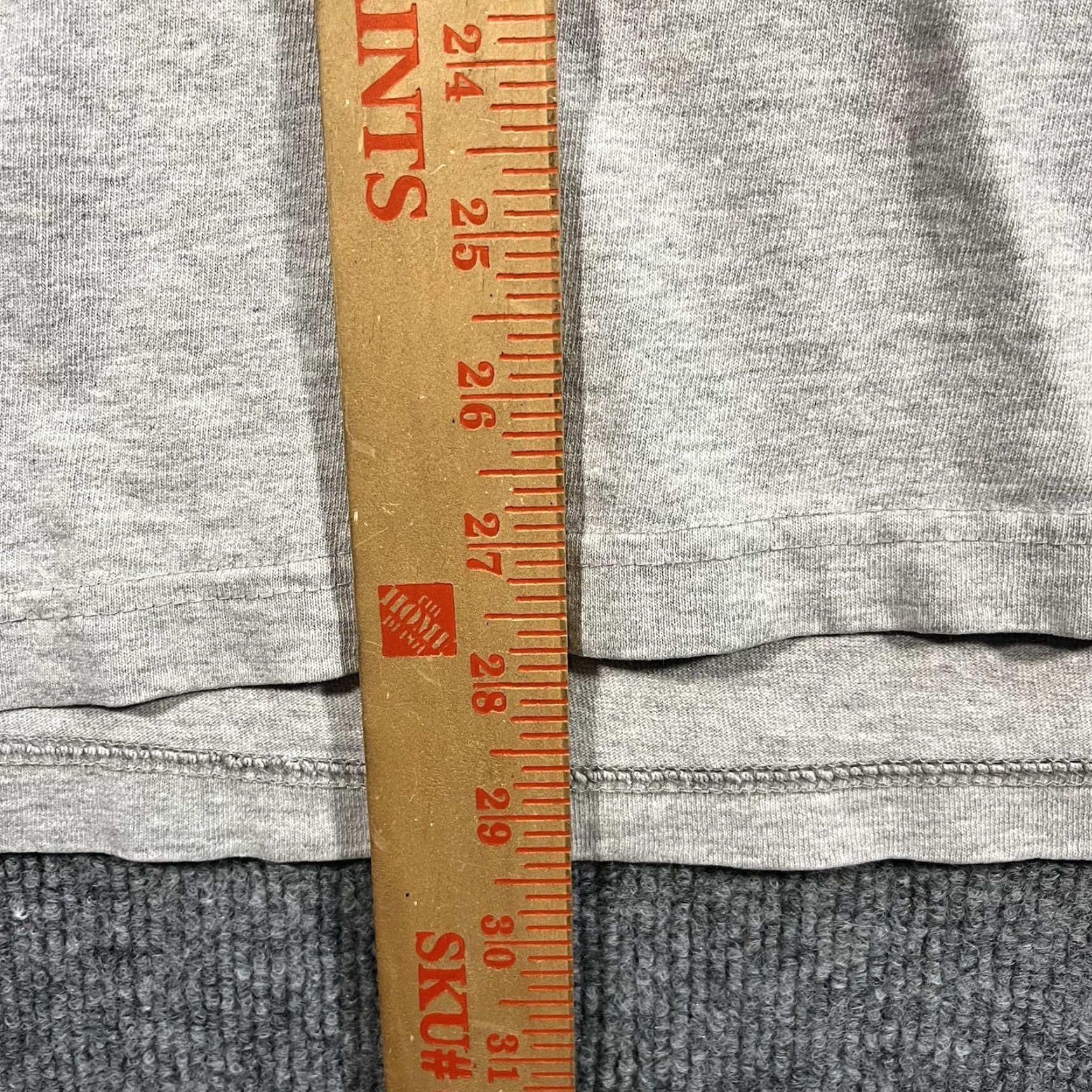 Tommy Hilfiger VINTAGE Tommy Hilfiger Tommy Jeans T-Shirt Logo Flag Gray Crew Neck Short Sleeve Large USA 90s Mens Size US L / EU 52-54 / 3 - 6 Thumbnail