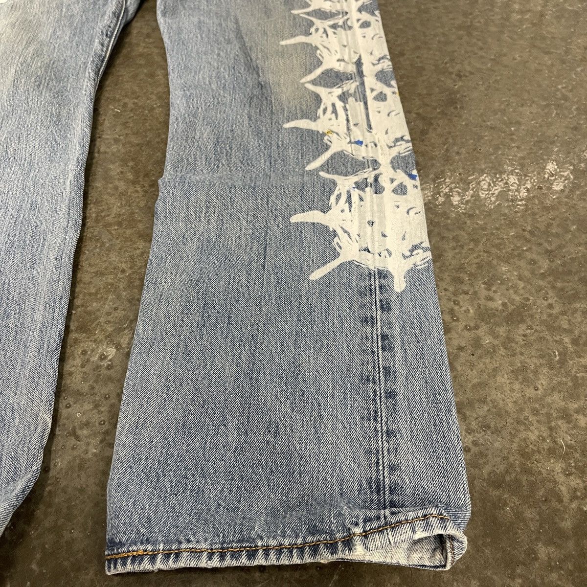 Sp5der Sp5der VINTAGE WEB DENIM Size US 34 / EU 50 - 8 Thumbnail