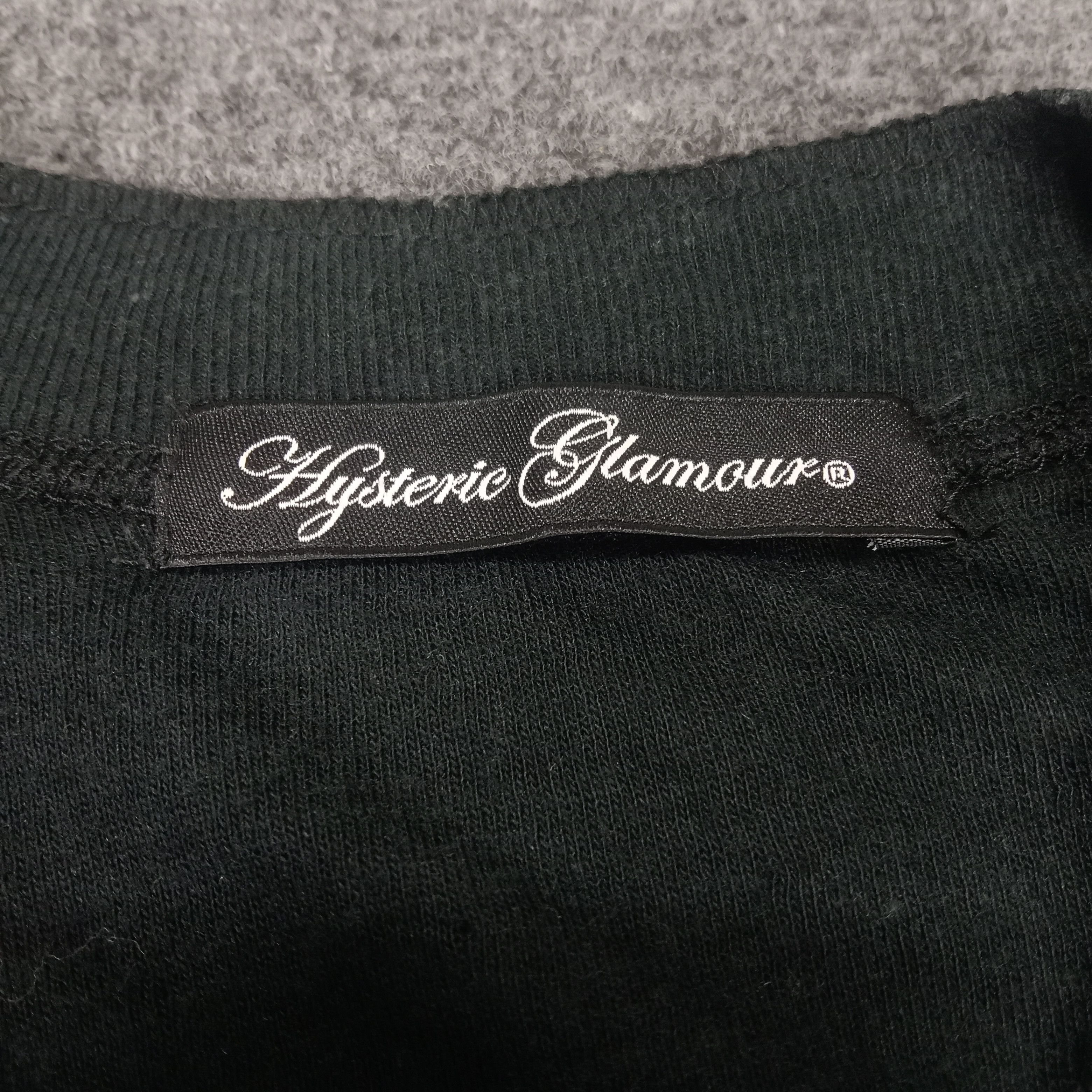 Hysteric Glamour × Japanese Brand × Vintage Hysteric Glamour Skull Design Zipper Sweater Jacket Size M / US 6-8 / IT 42-44 - 6 Thumbnail
