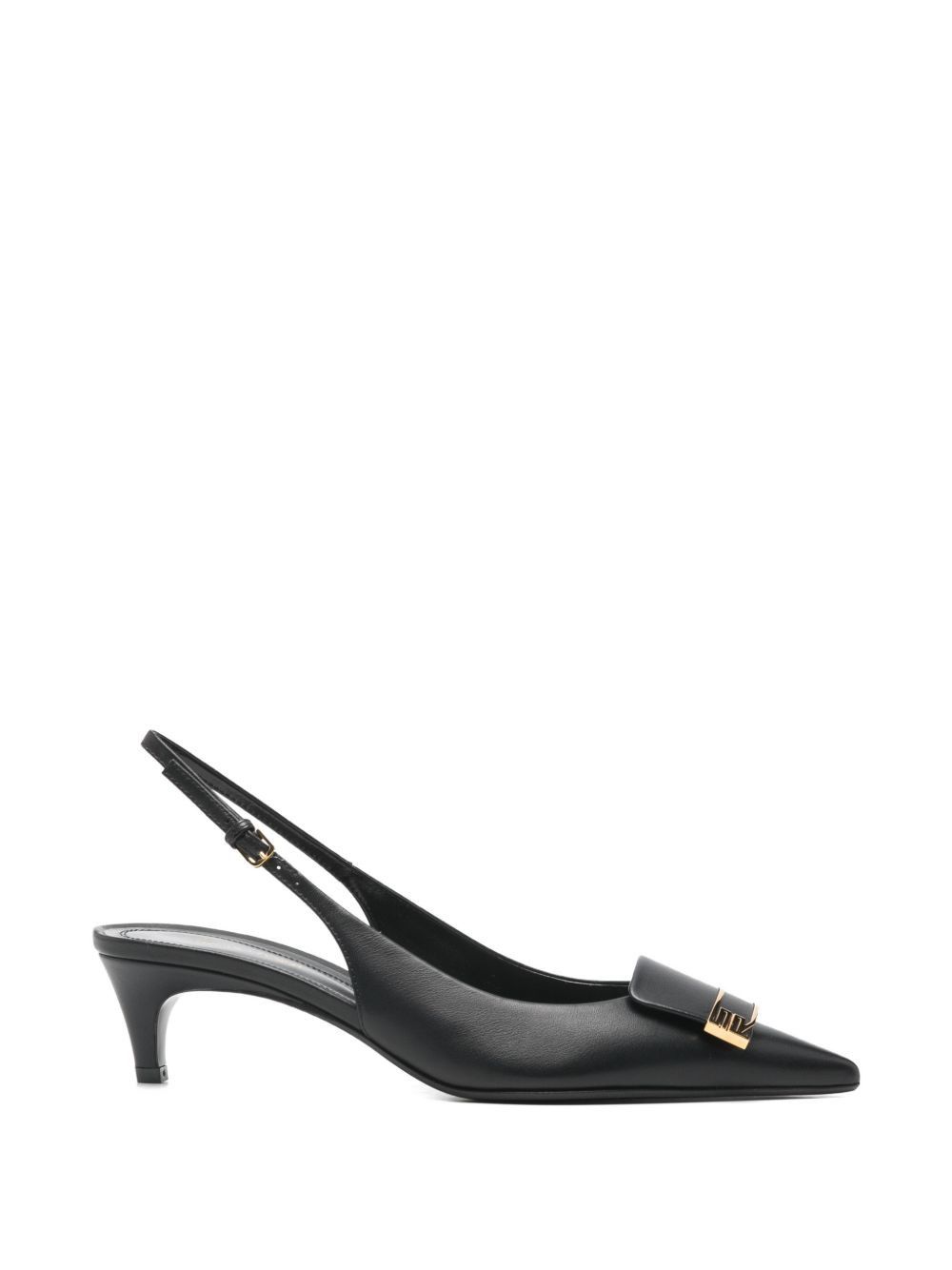 Sergio Rossi LEATHER SLINGBACK PUMPS Size US 10 / IT 40 - 1 Thumbnail