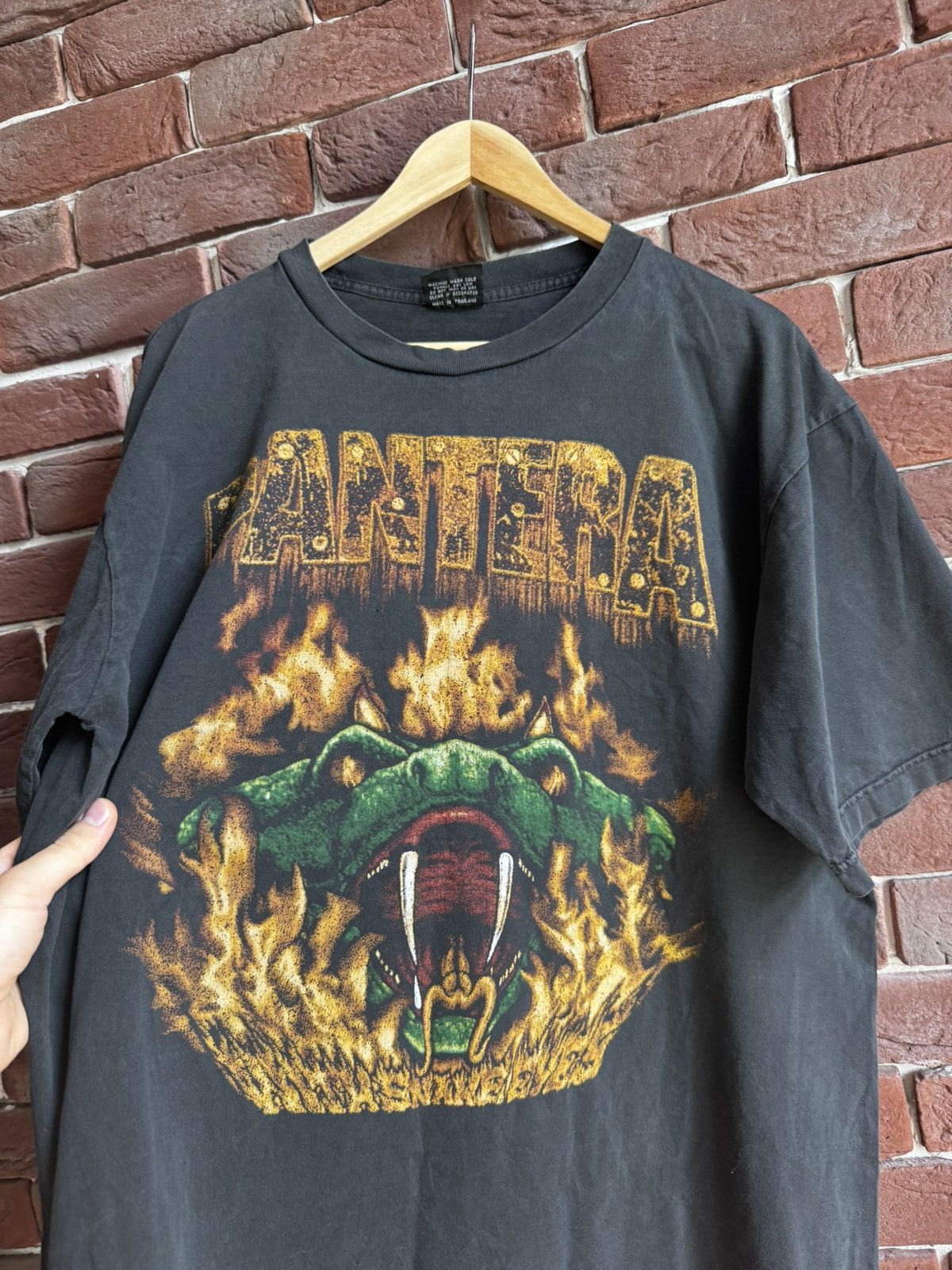 Band Tees Rare Vintage Pantera Born Again Snake Tee Metal Band Grail Size US XL / EU 56 / 4 - 7 Thumbnail