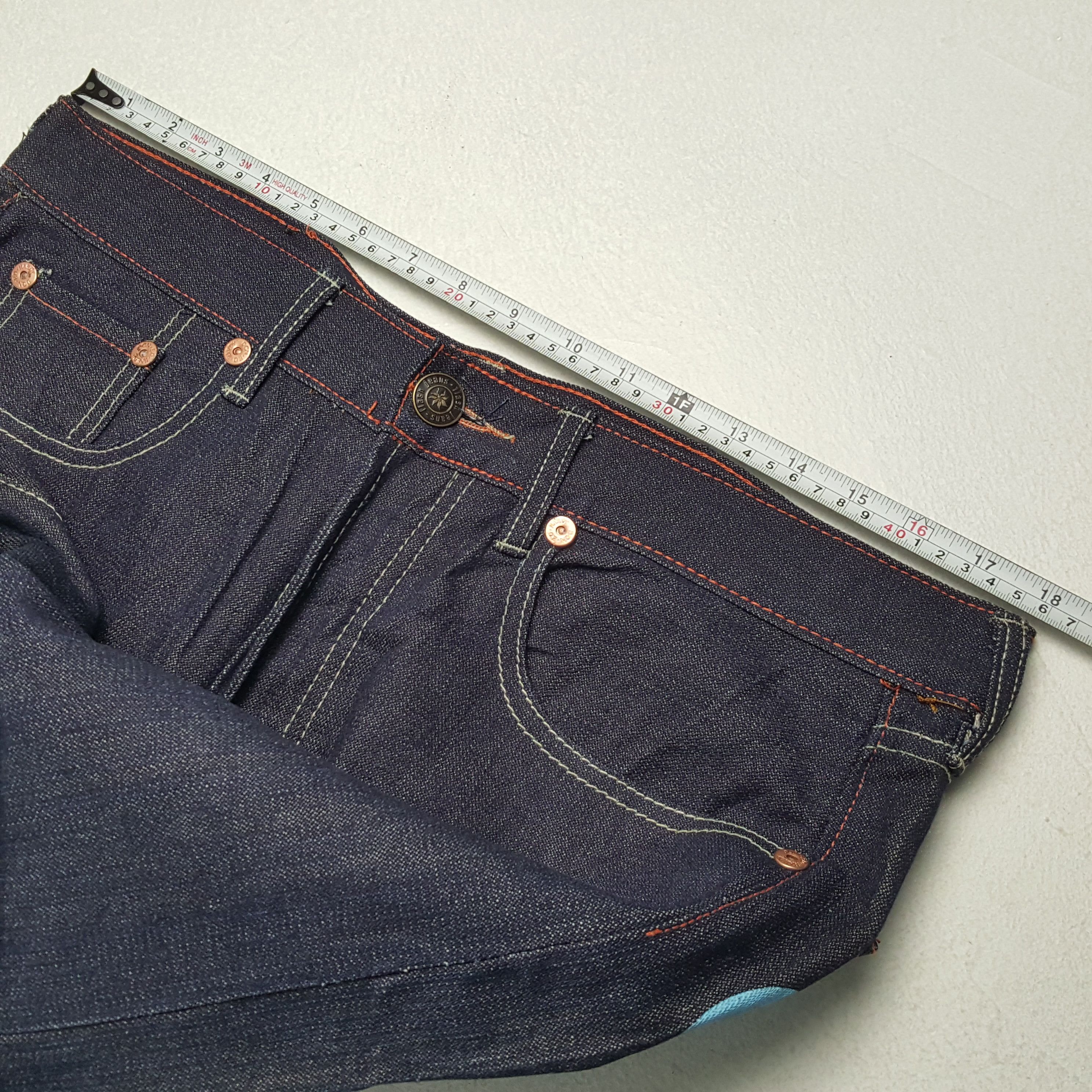 Christian Audigier × Ed Hardy × Vintage ED HARDY Skulls Design Rare Style Streetwear Skater Jeans Size US 36 / EU 52 - 7 Thumbnail