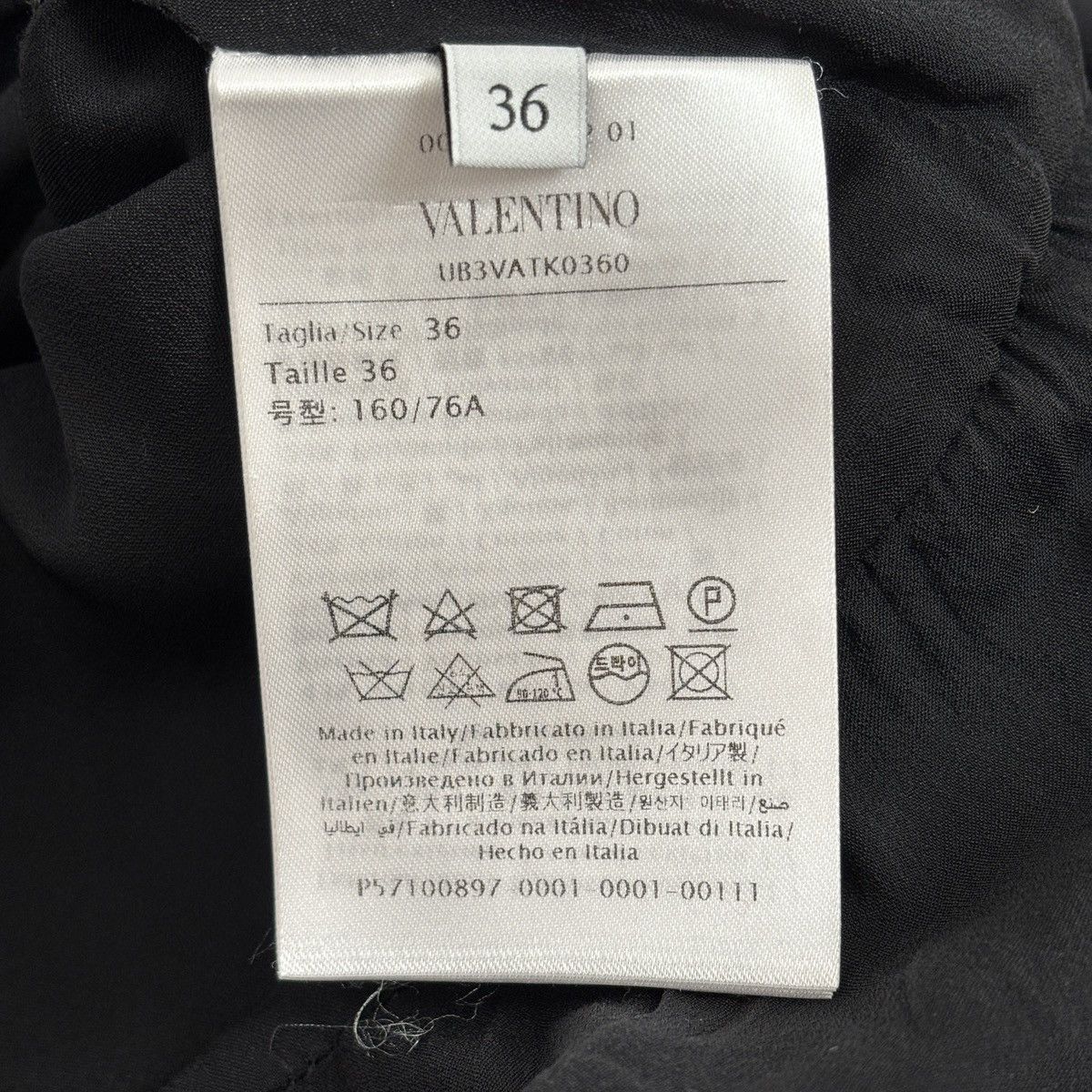 Valentino Valentino Lace Slim-fit Mid-length Short Sleeve Dress K26WX Size XS / US 0-2 / IT 36-38 - 6 Thumbnail