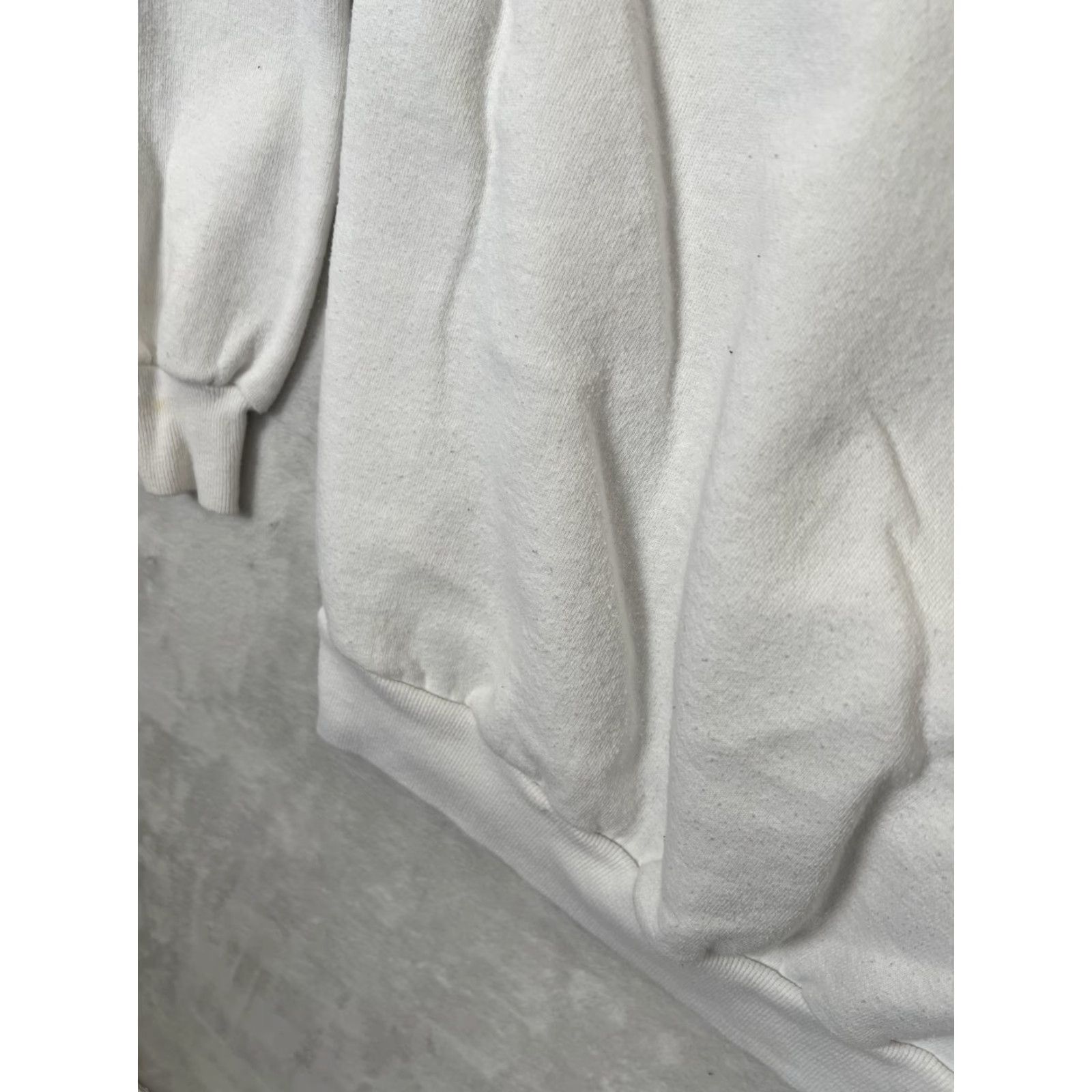 Jerzees VINTAGE Jerzees Sweatshirt Mens Large White Blank Fleece Crewneck USA Pullover Size US L / EU 52-54 / 3 - 5 Thumbnail
