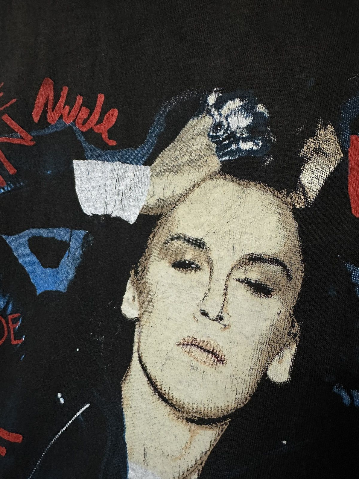 Band Tees Rare Vintage 80s Pete Burns Tour Japan Europe Tee Faded Size US L / EU 52-54 / 3 - 7 Thumbnail