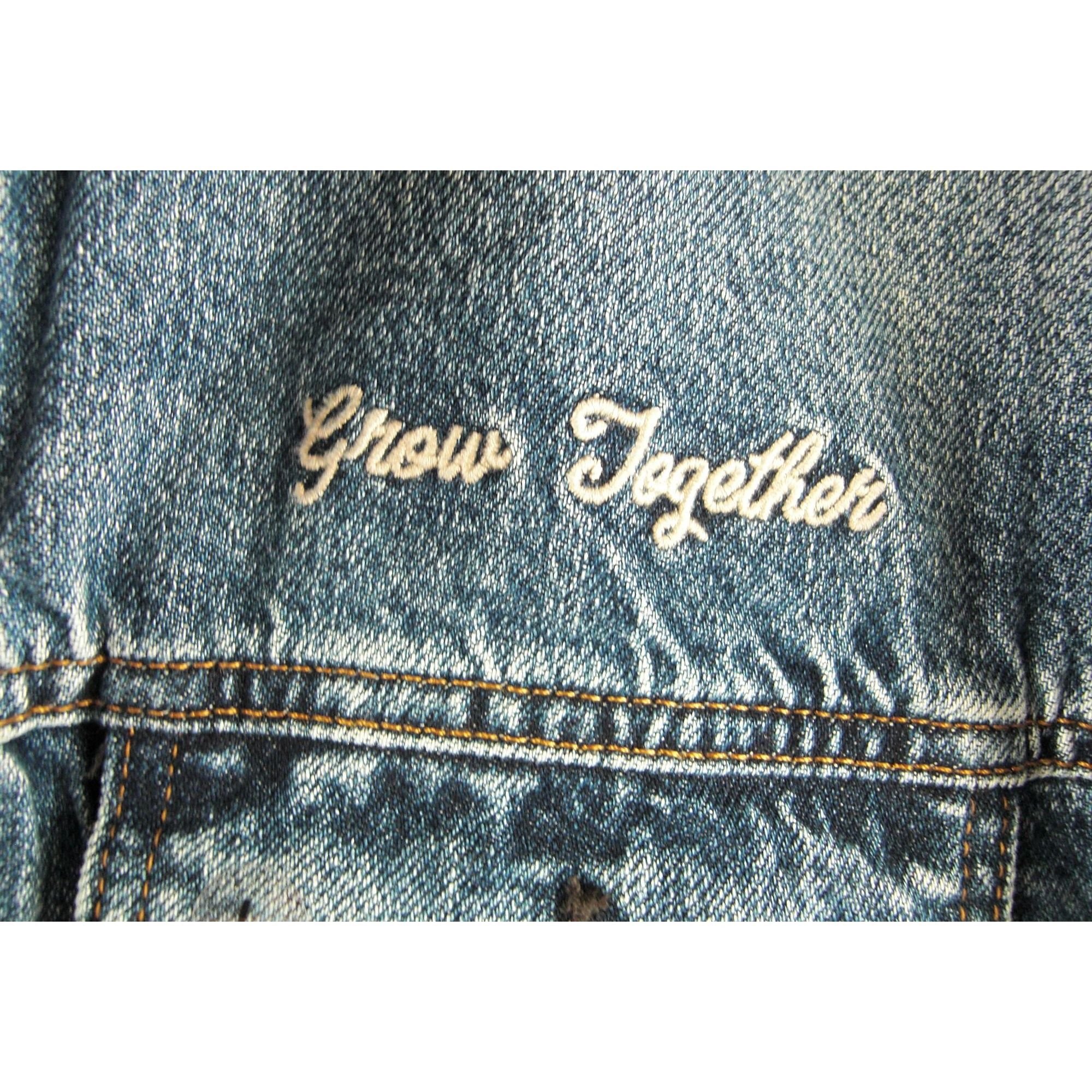 Other American Eagle Line Friends Size L Men's Denim Blue Trucker Size US L / EU 52-54 / 3 - 2 Thumbnail