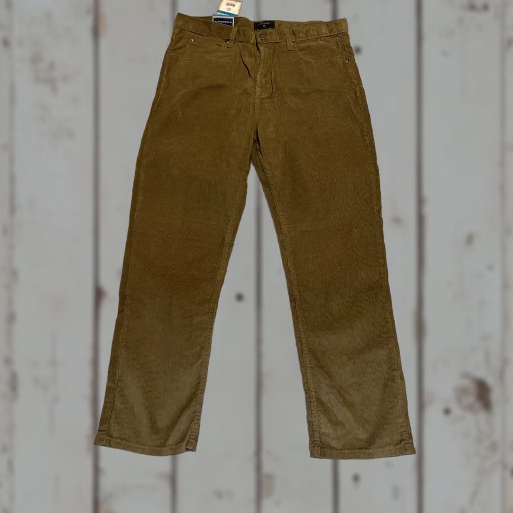 Camel Saddlebred Casual Chino Pants for Men, Flat Front, Size 36x30, Beige, Cotton, Regular Fit, Straight Leg Size US 36 / EU 52 - 1 Thumbnail