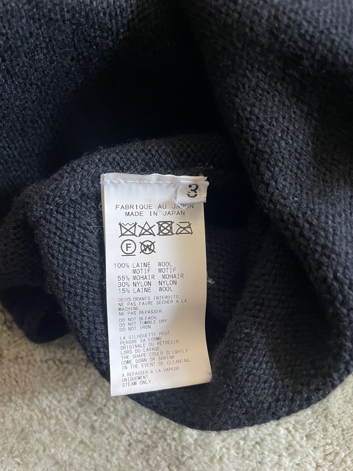 Yohji Yamamoto Yohji Yamamoto Pour Homme Flower Sweater | Grailed