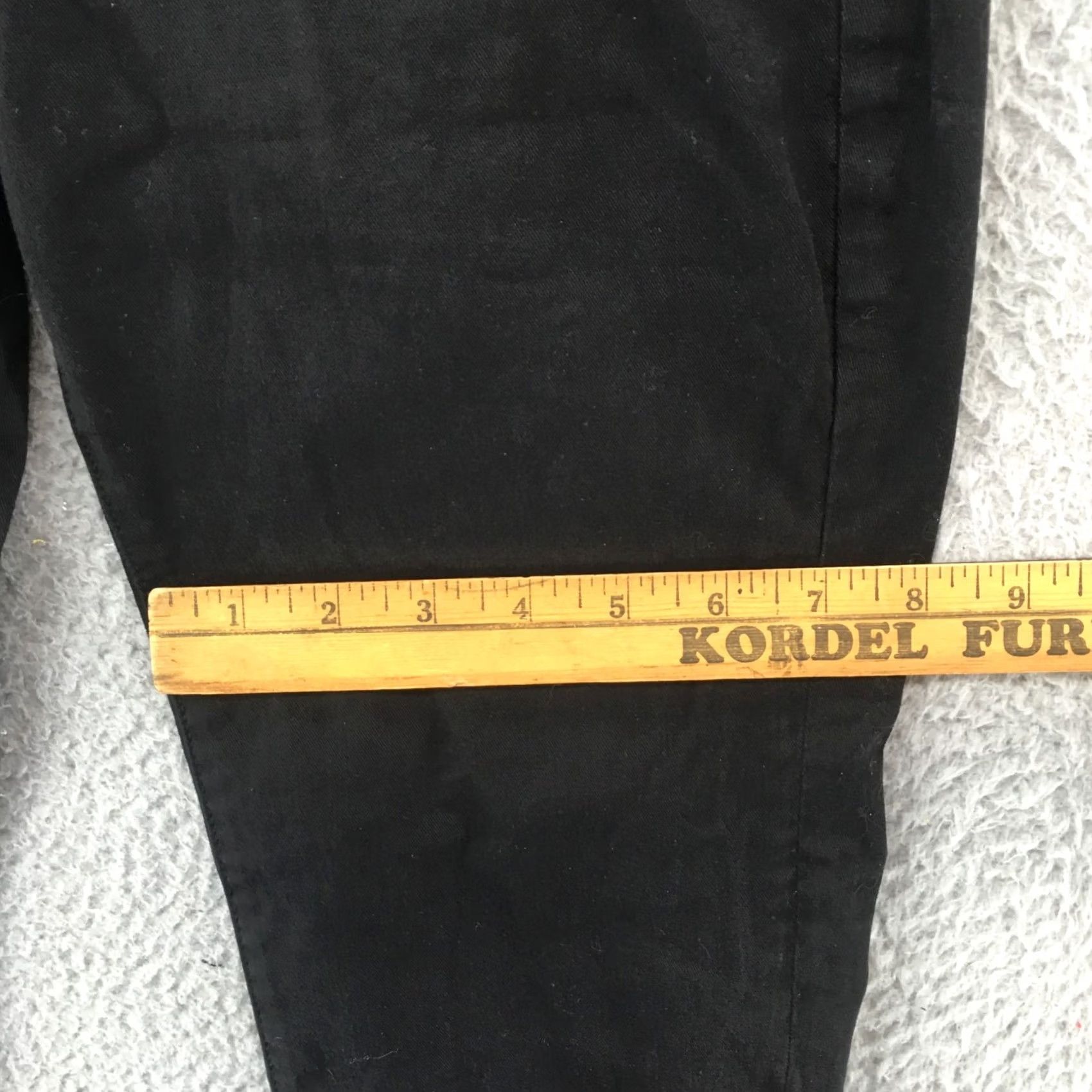 Calvin Klein Calvin Klein Jeans Skinny Crop Womens 2 Black Cotton Blend Zip Denim 5-Pocket Regular Size 28x25.5 Inseam 25.5 In Size 26" / US 2 / IT 38 - 6 Thumbnail