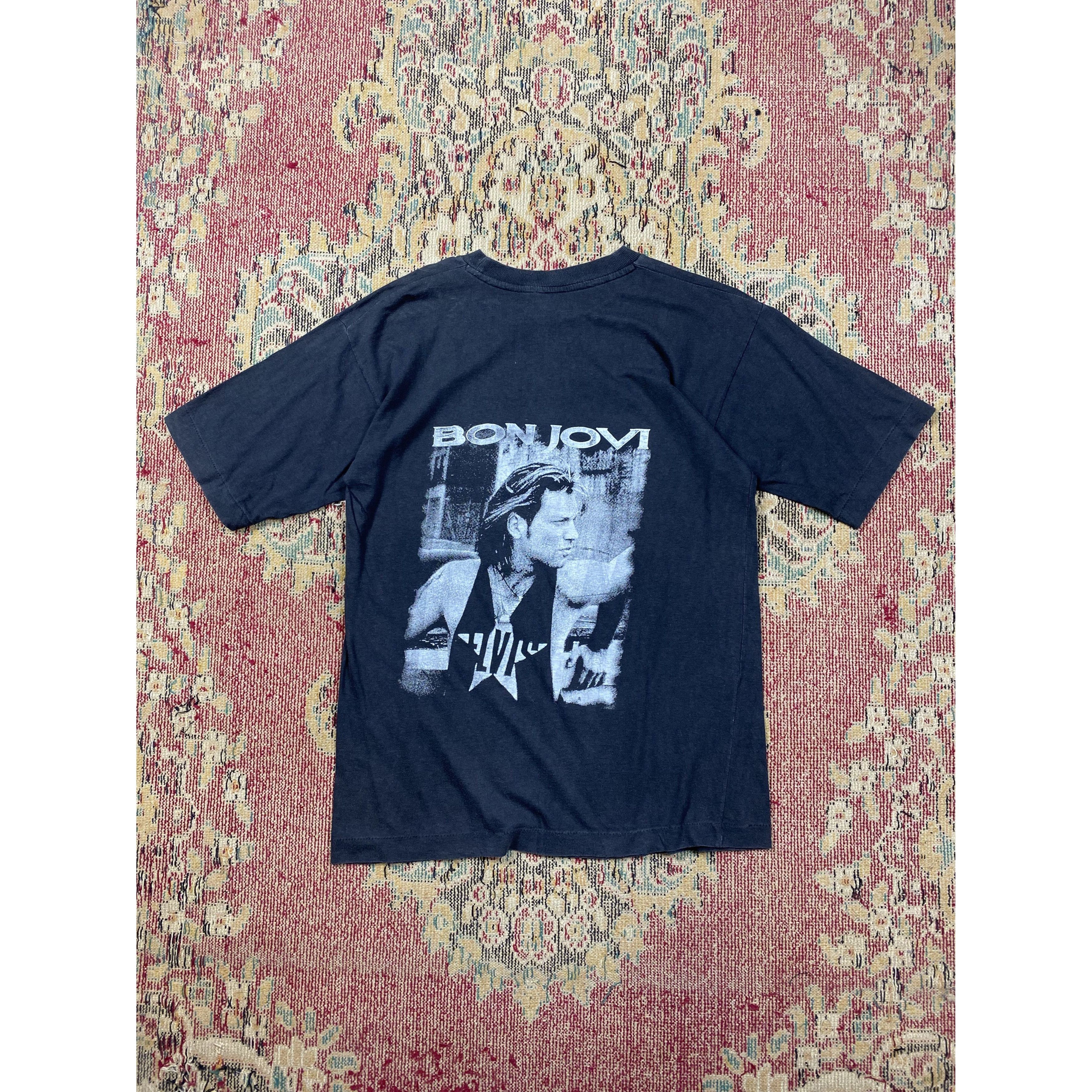 Band Tees Bon Jovi 90s T Shirt 4678AC Size US M / EU 48-50 / 2 - 5 Thumbnail