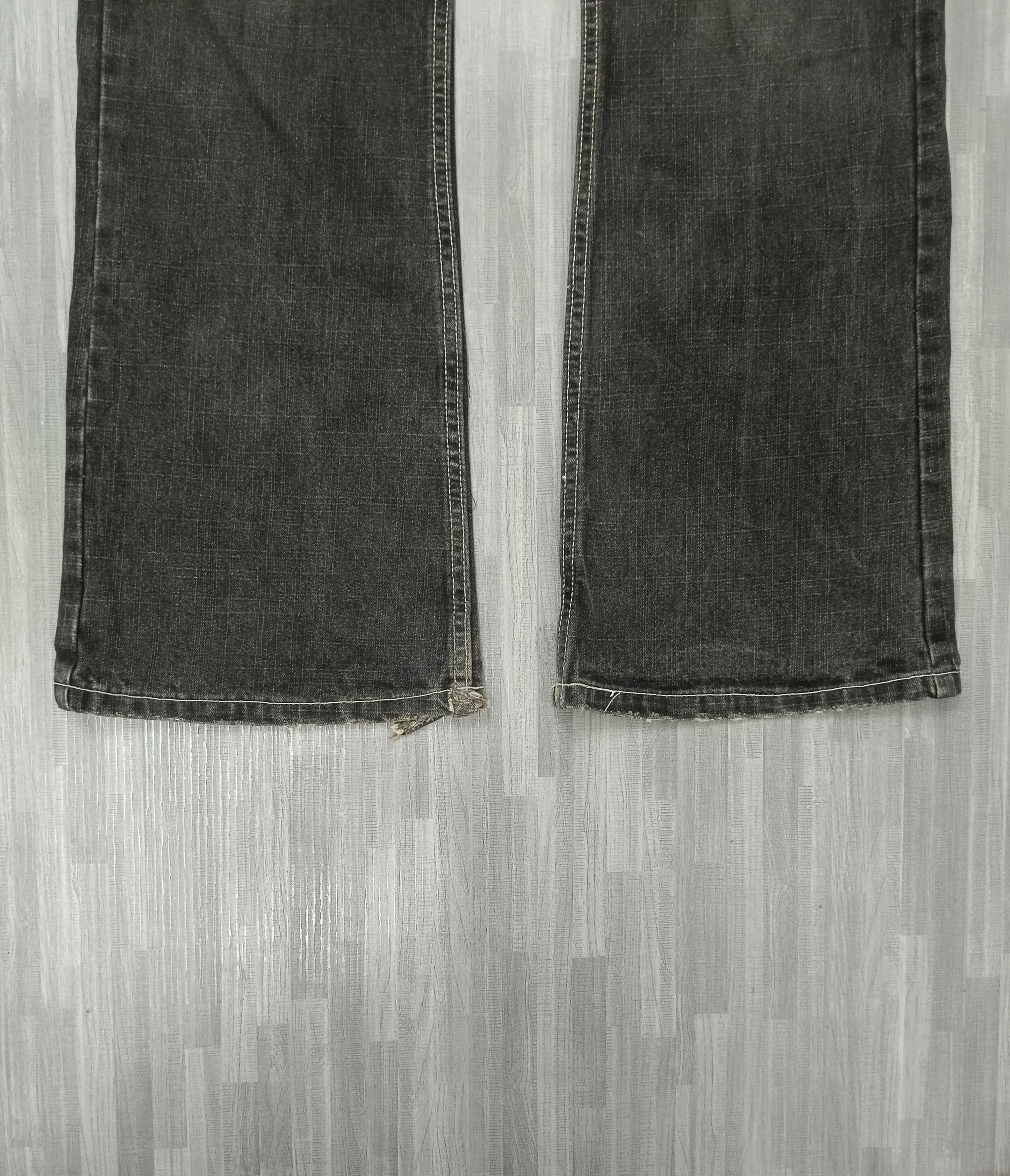 Japanese Brand SICK FLARE DENIMVDES FREE BEAT HONORABLE DENIM PANTS Size US 31 - 7 Thumbnail