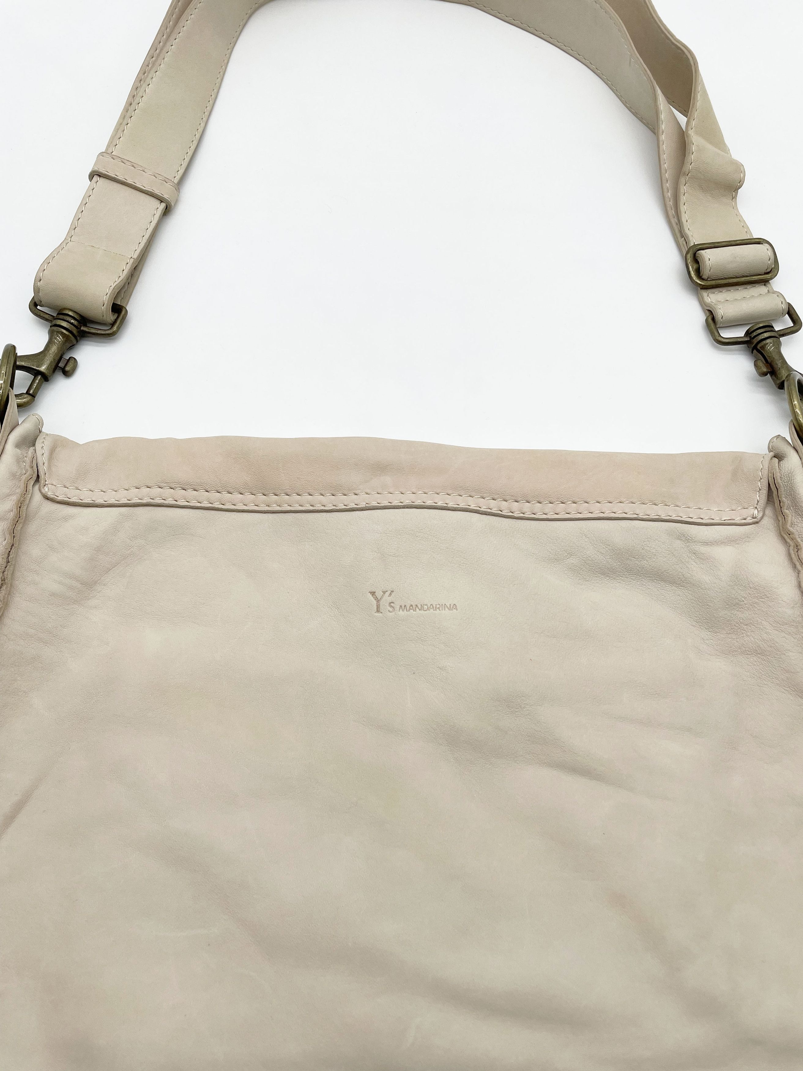 Yohji Yamamoto Y's Mandarina Leather Shoulder Bag Size ONE SIZE - 14 Thumbnail