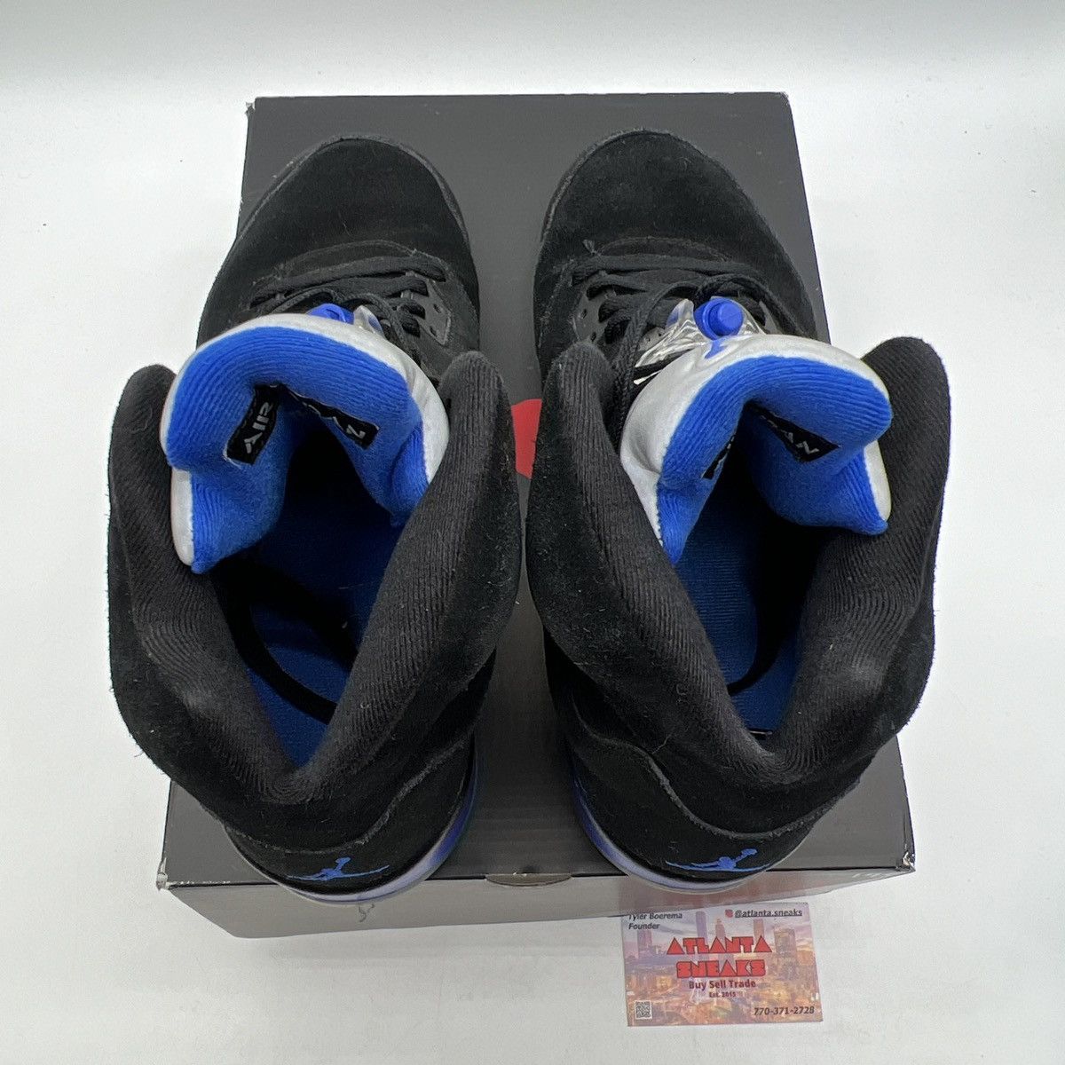 Air Jordan 5 racer blue