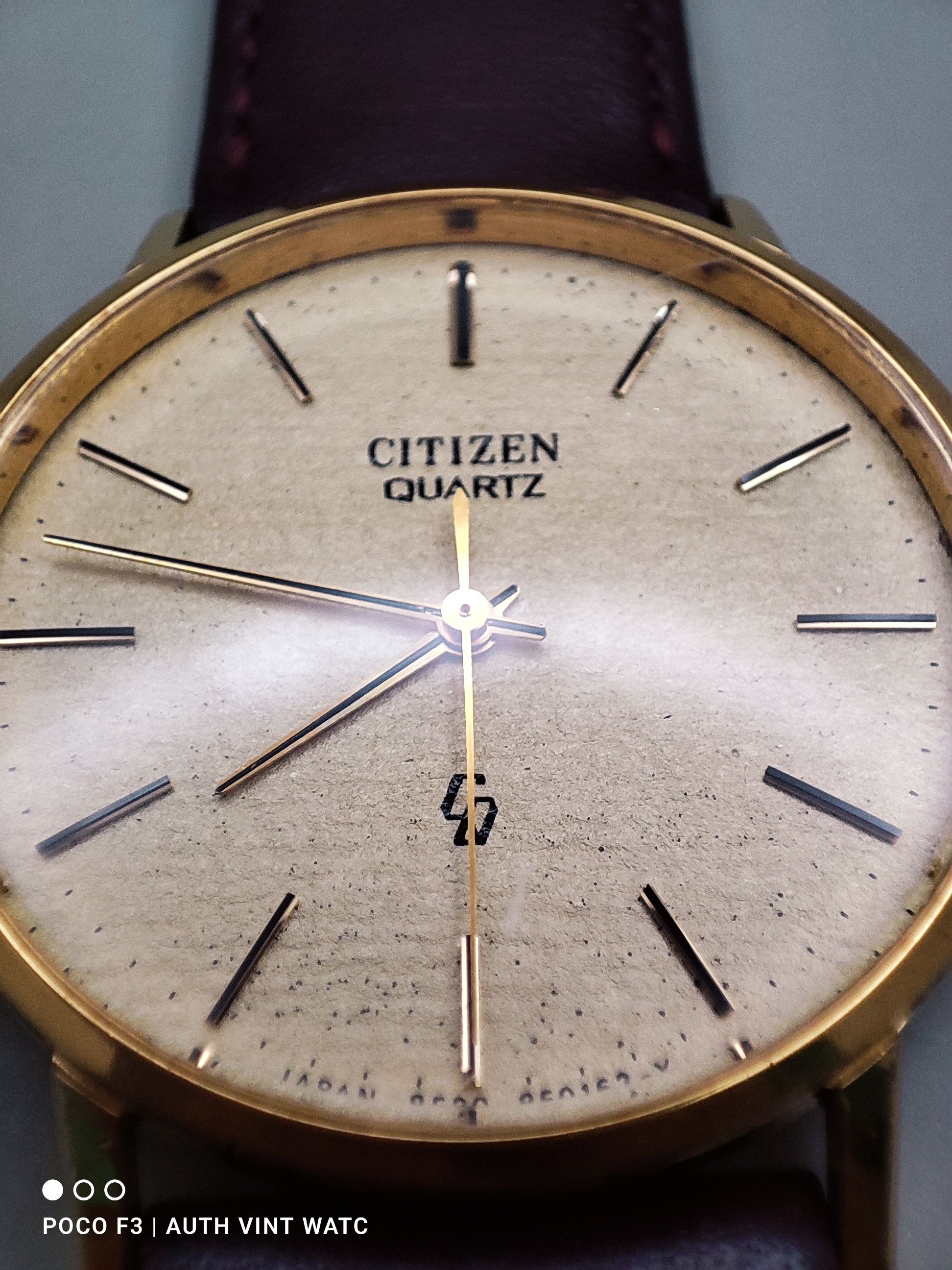 Authentic Vintage Citizen Quartz CQ 8520 Men Watch