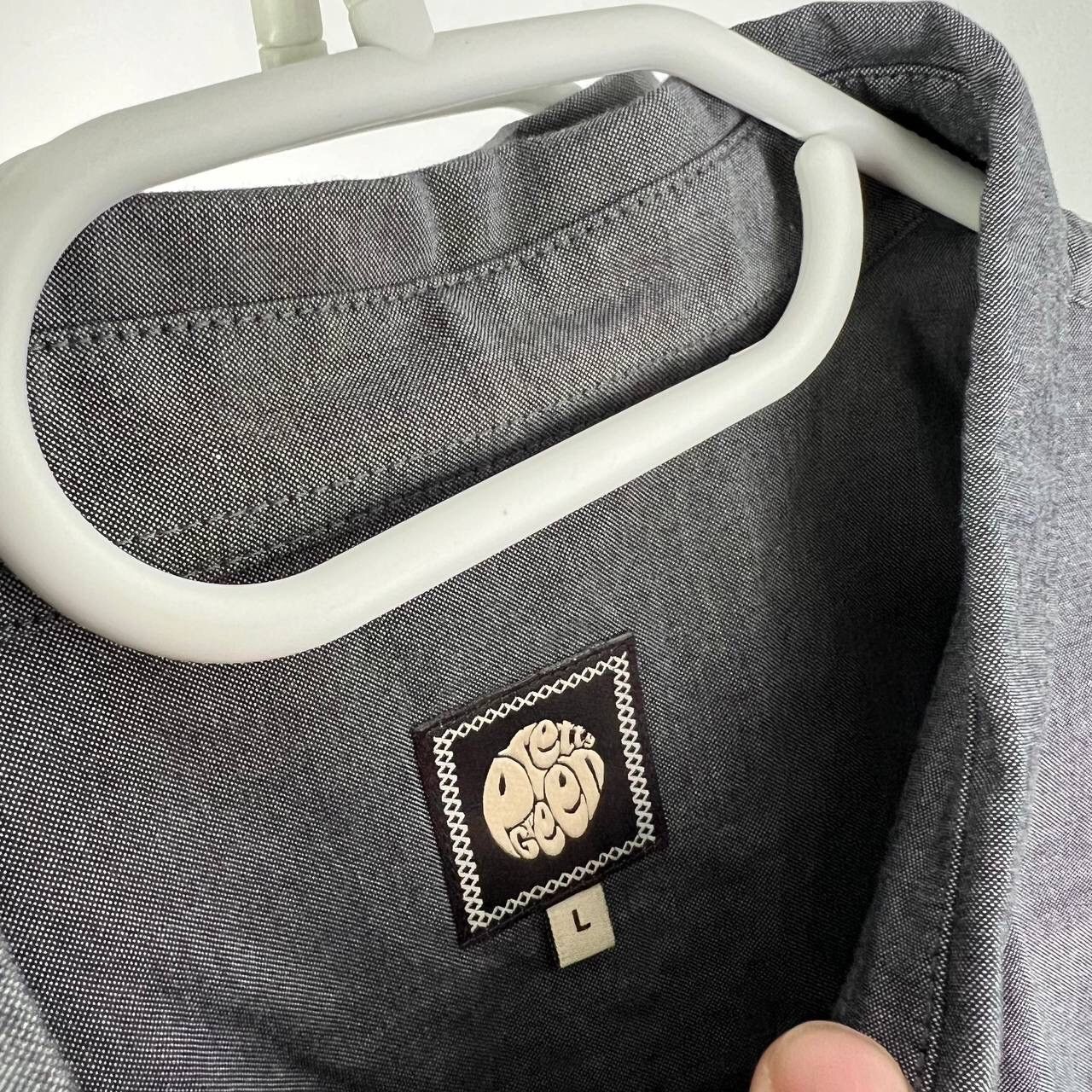 Pretty Green Pretty Green Shirt Denim Button Up Size US L / EU 52-54 / 3 - 3 Thumbnail