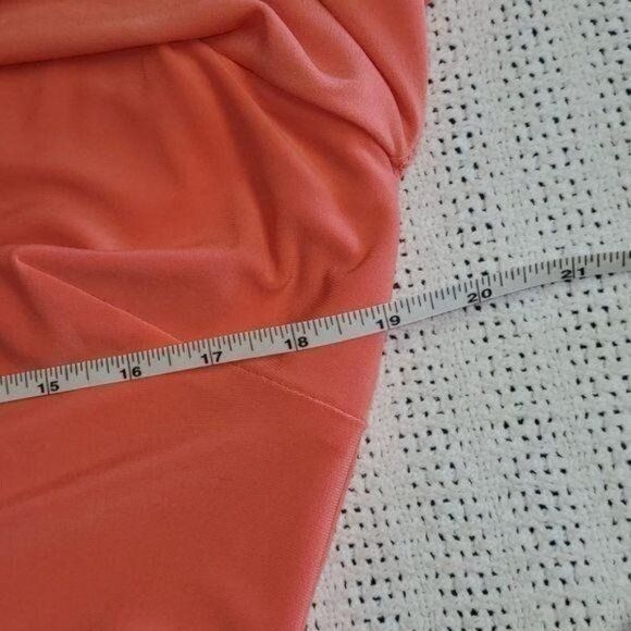 Lauren Ralph Lauren Lauren Ralph Lauren Peachy Orange Sleeveless Sheath Sz. 14 D Size XL / US 12-14 / IT 48-50 - 7 Thumbnail