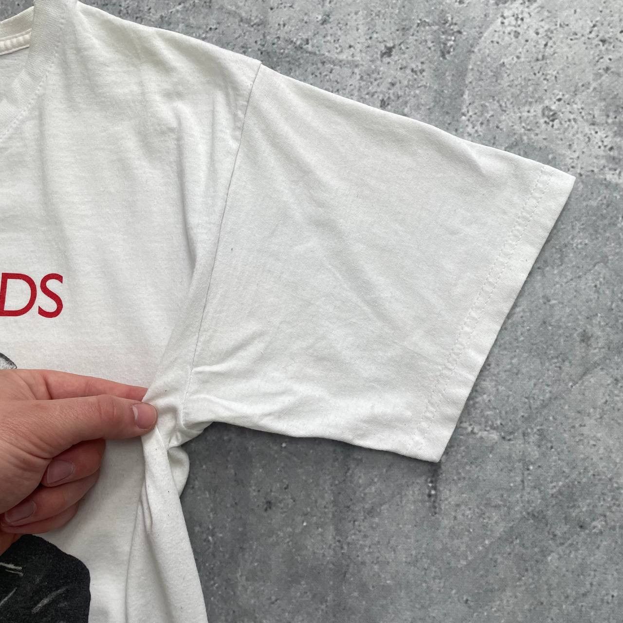 Band Tees Simple Minds Empires And Dance Promo V-Neck T Shirt White M Size US M / EU 48-50 / 2 - 11 Thumbnail