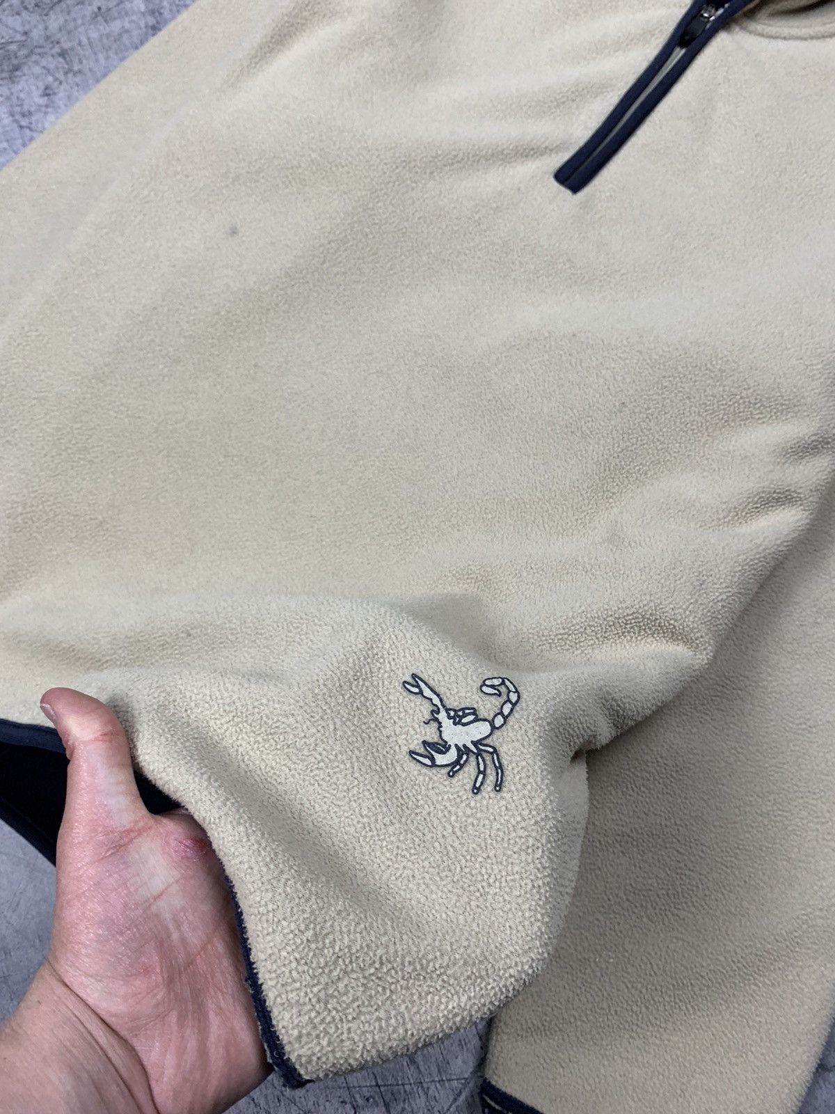 Nike Vintage Y2K Nike ACG Sherpa Fleece Hoodie Zip Up Scorpion Size US XXL / EU 58 / 5 - 5 Thumbnail
