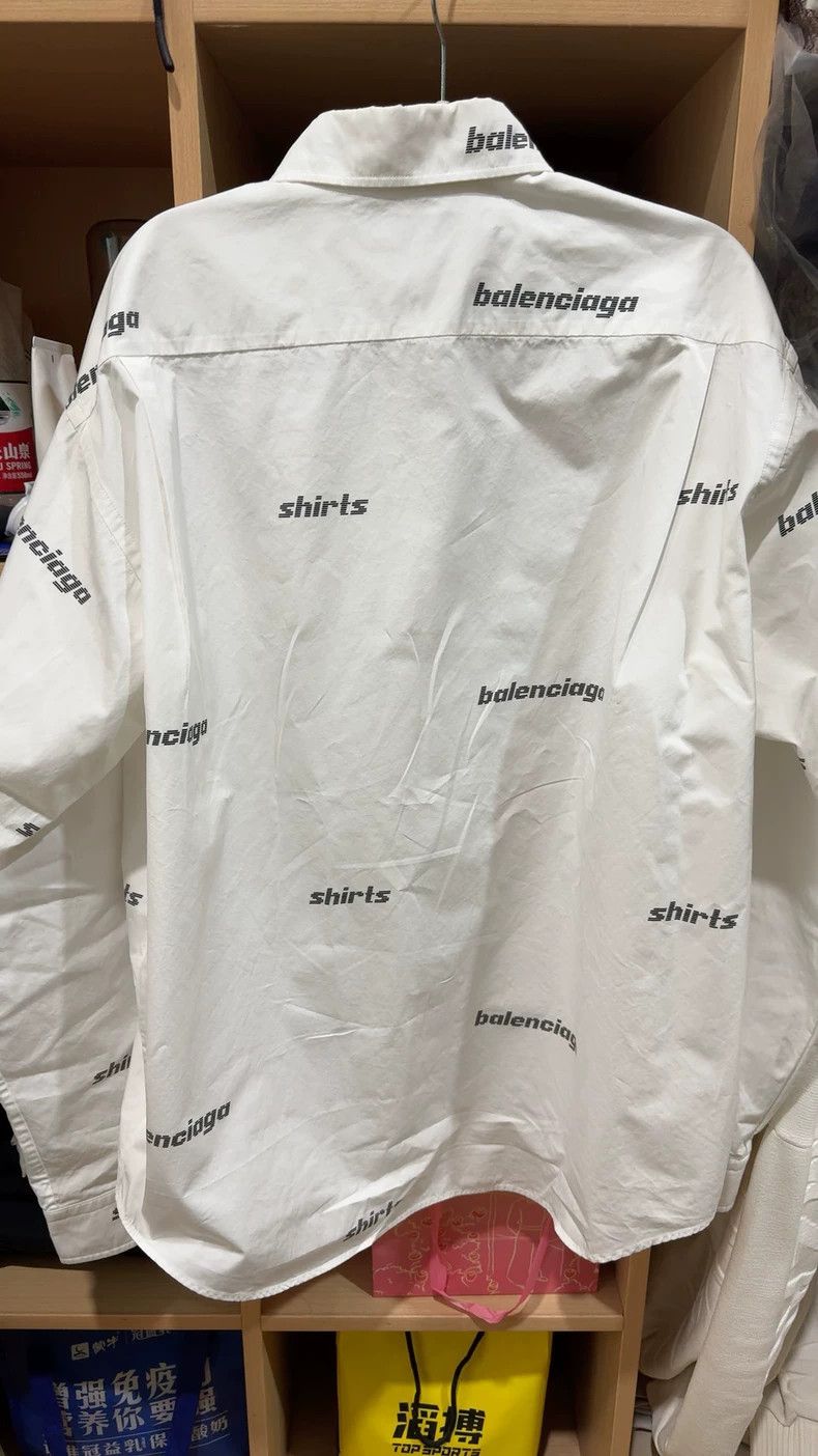 Balenciaga Balenciaga size 37 Classic white shirt Size US M / EU 48-50 / 2 - 2 Thumbnail