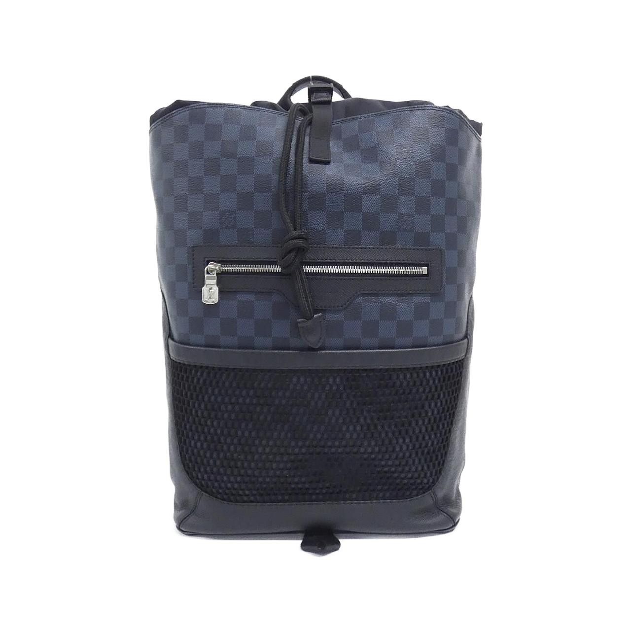 Louis Vuitton Louis Vuitton Louis Vuitton Match Point Damier Cobalt Coated Canvas Backpack Textile Backpack N40009 DUTY FREE for USA Size ONE SIZE - 1 Thumbnail