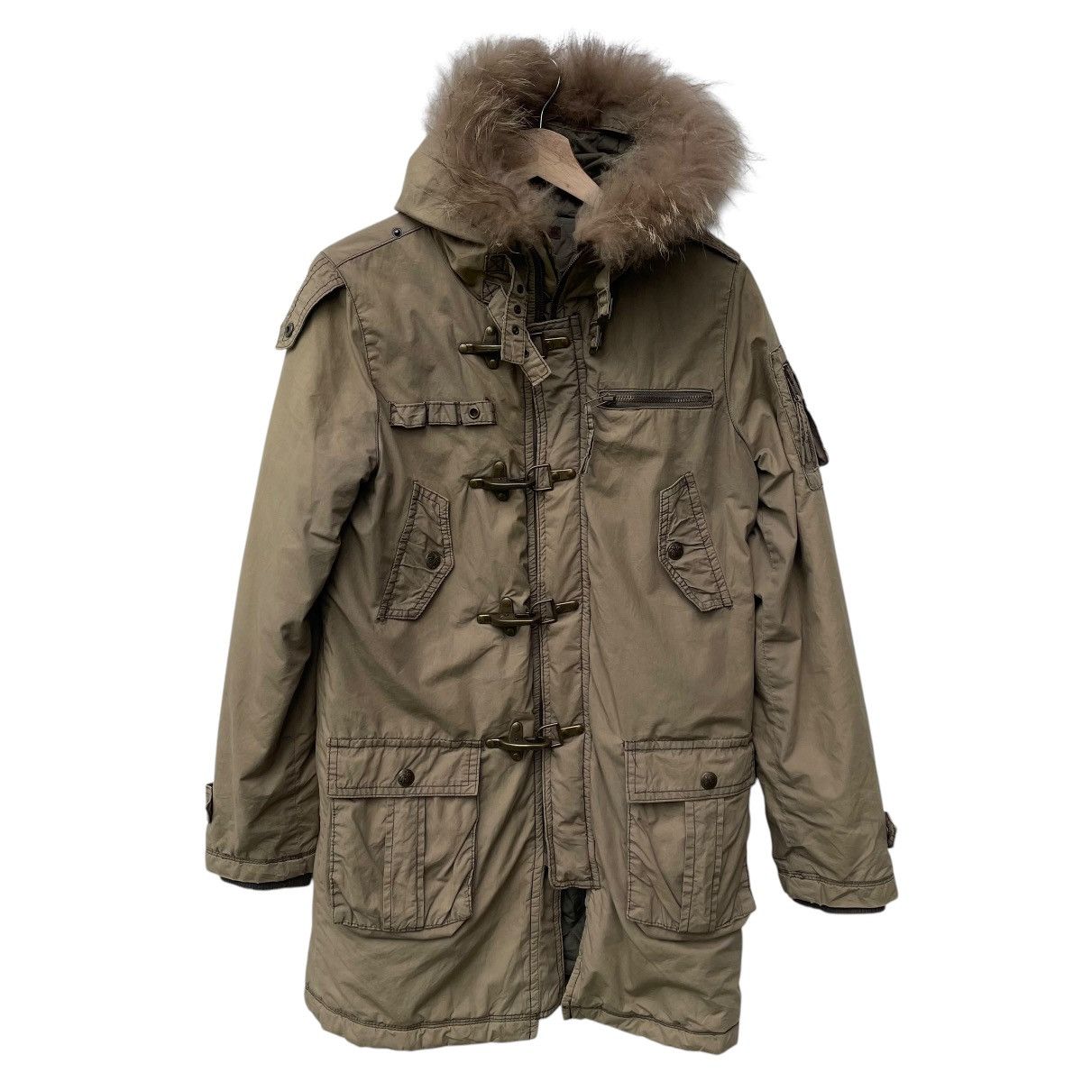Le Grande Bleu (L.G.B.) 💥Japanese Brand Upper Freak Faux Fur Parka Hooded Jacket Size US M / EU 48-50 / 2 - 1 Thumbnail